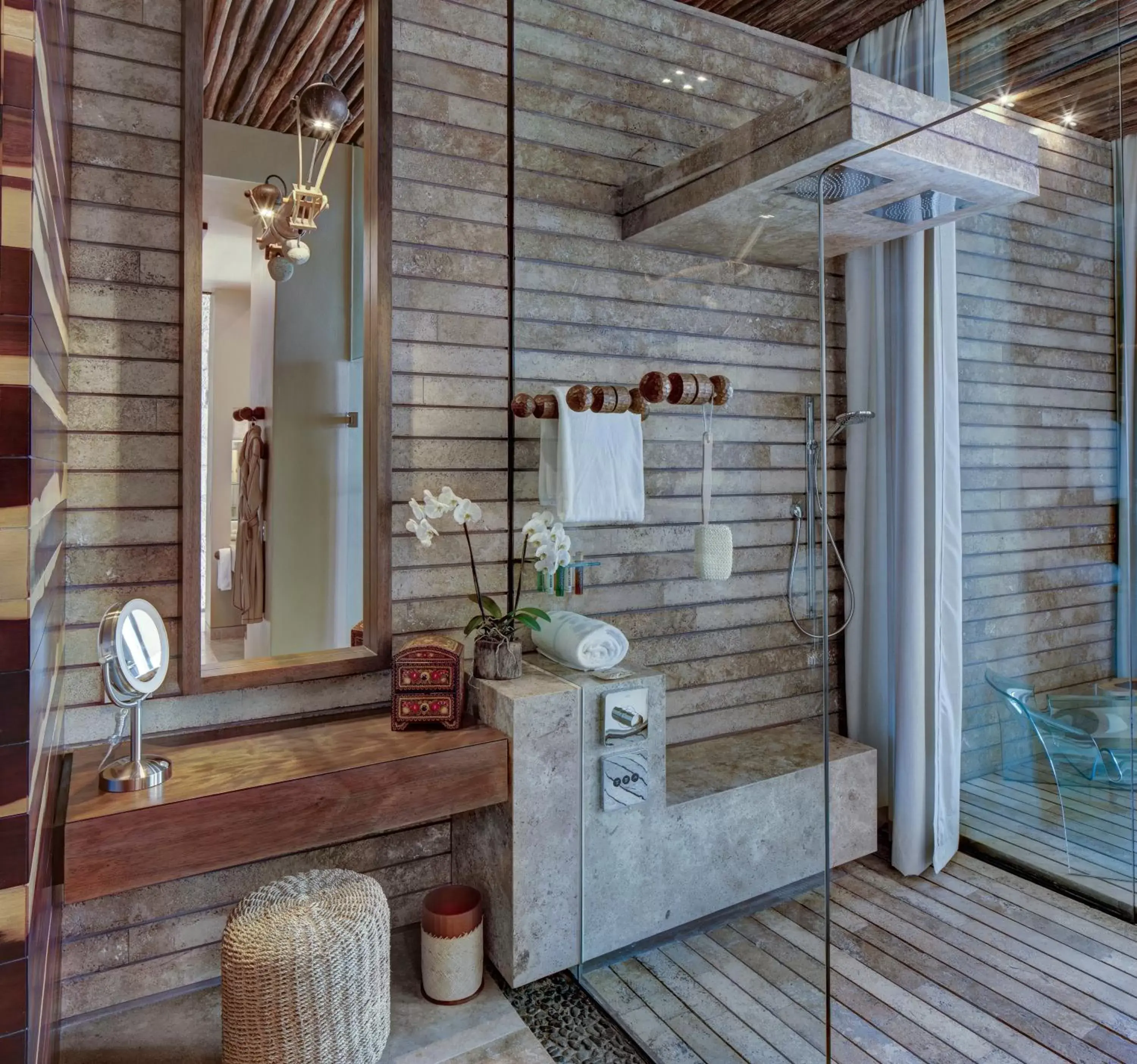 Bathroom in La Casa de la Playa by Xcaret- All Inclusive Adults Only