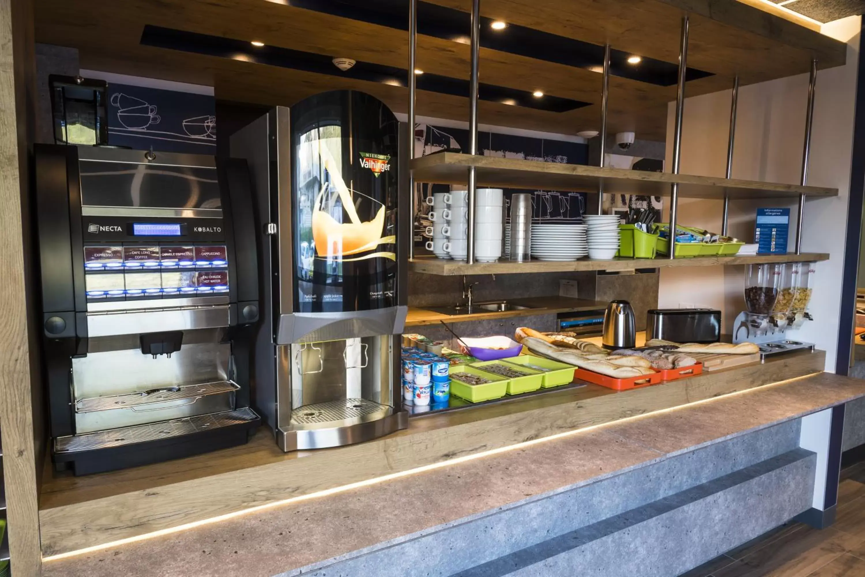 Buffet breakfast in Ibis Budget Sallanches Buffet breakfast in Ibis Budget Sallanches