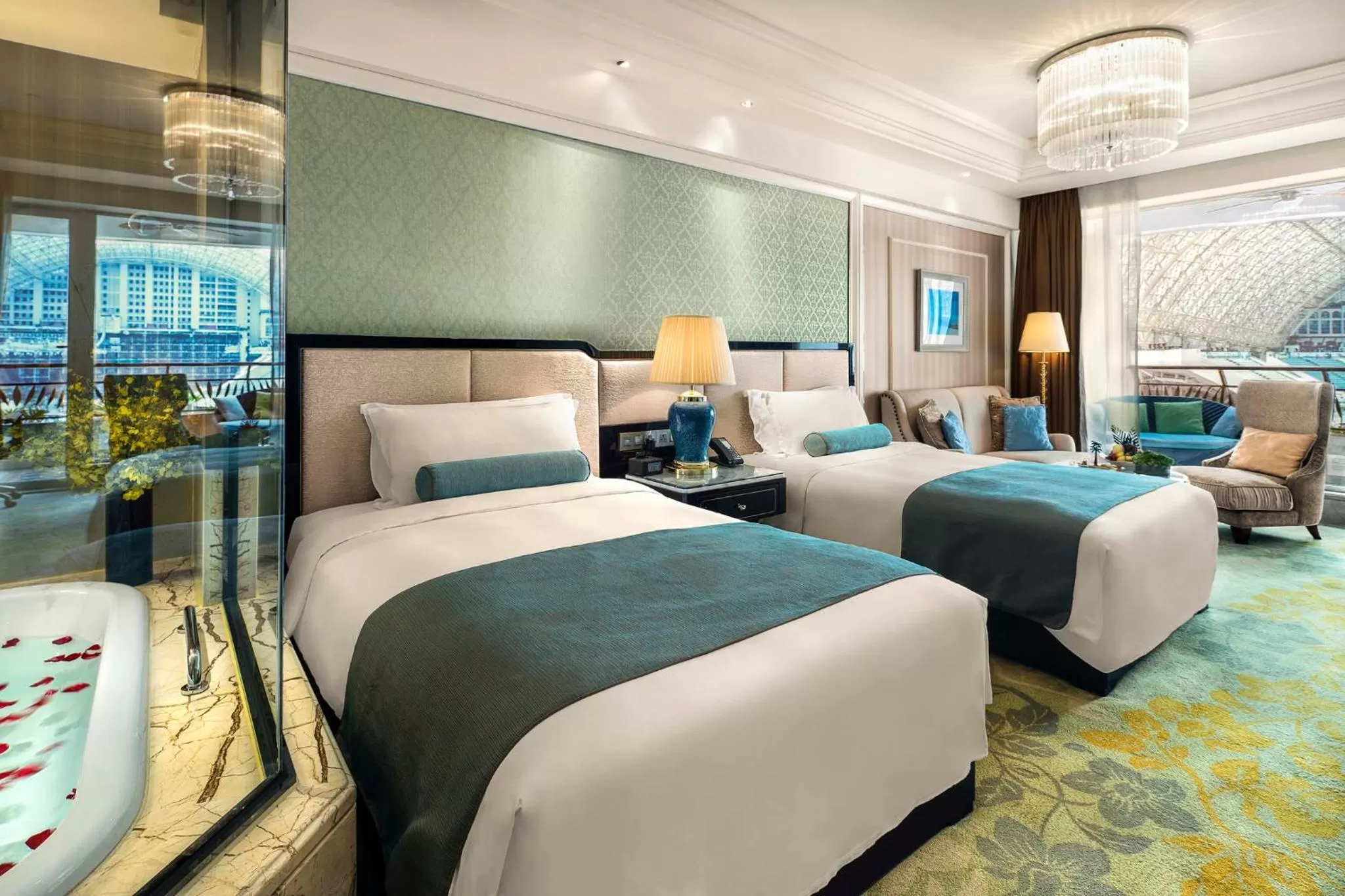 Photo of the whole room, Bed in InterContinental Chengdu Global Center by IHG