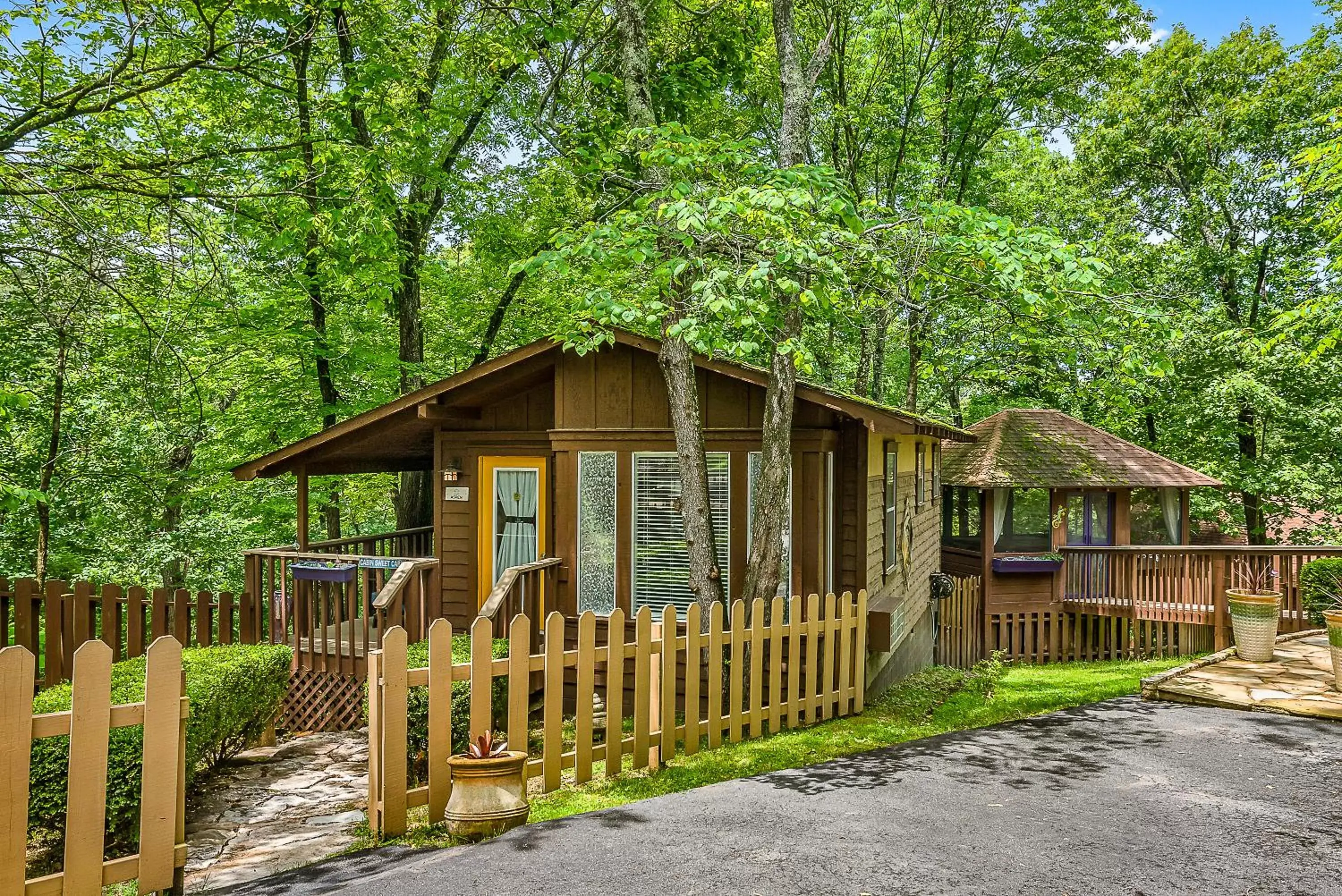 Property Building in The Woods Cabins