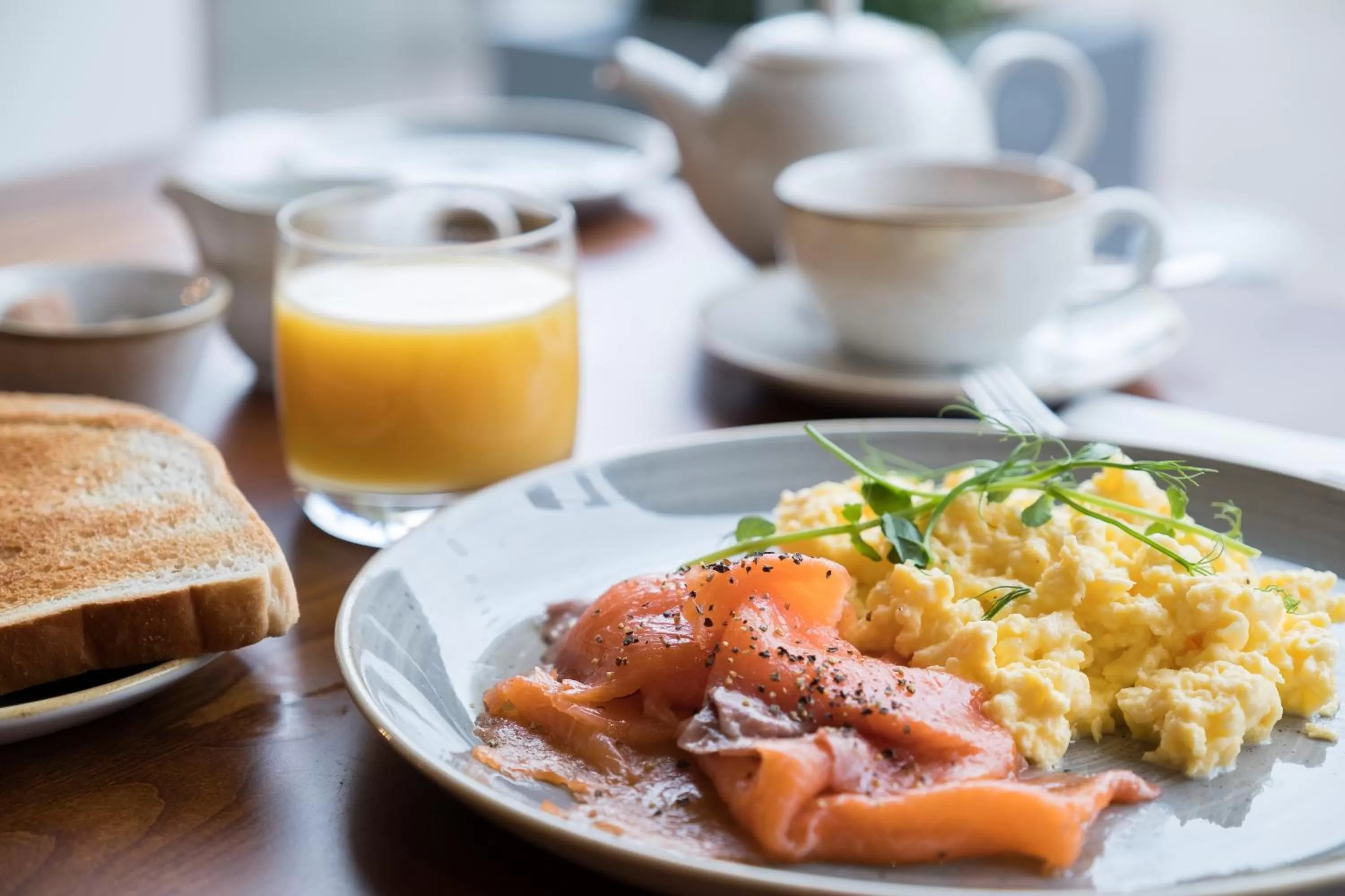 Breakfast in The Golden Lion at Settle