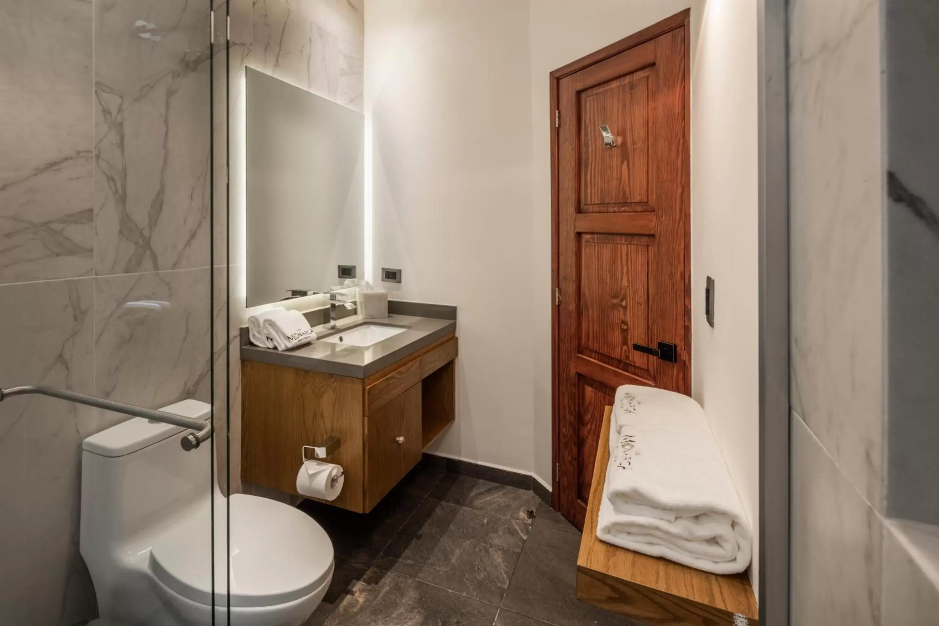 Bathroom in Hotel Casa Monarca