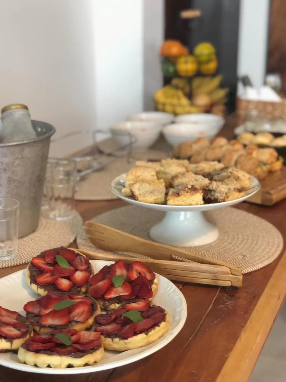 Breakfast in Pousada Casa Albatross