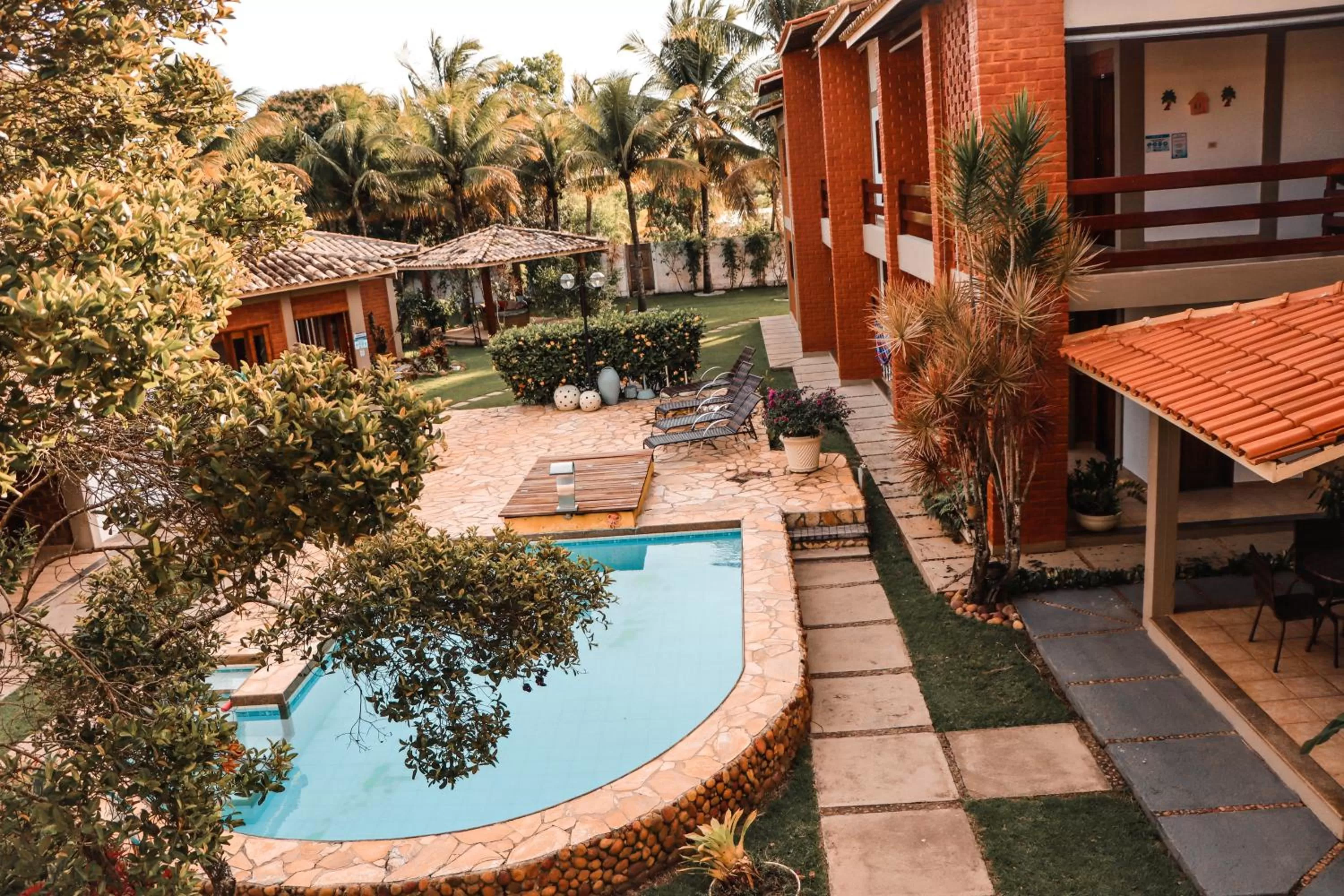 Swimming pool in Pousada e Chale Porto Paraiso