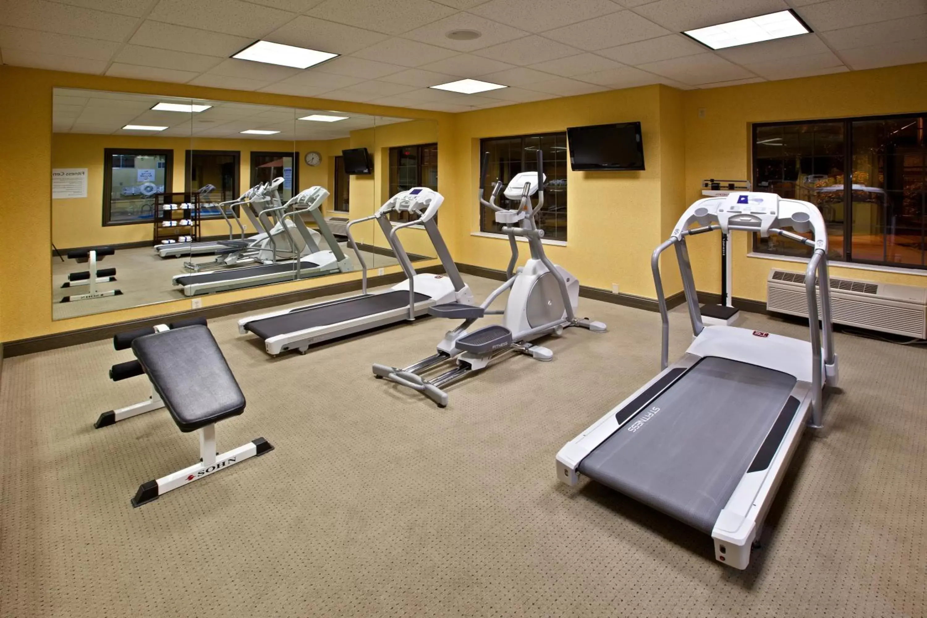 Spa and wellness centre/facilities, Fitness Center/Facilities in Holiday Inn Express Hotel & Suites Indianapolis - East, an IHG Hotel