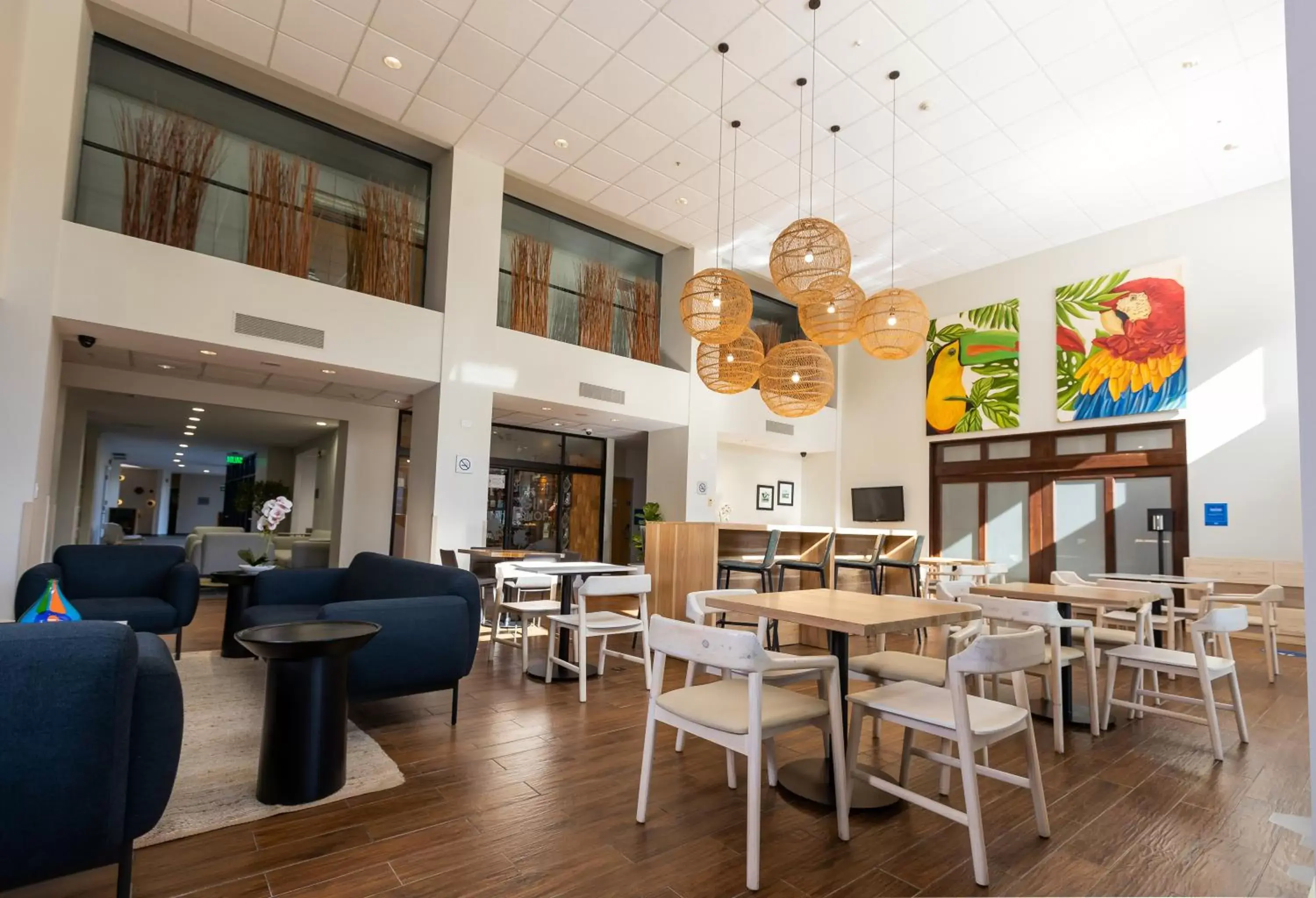 Communal lounge/ TV room, Lounge/Bar in Hampton By Hilton San Jose Airport Costa Rica