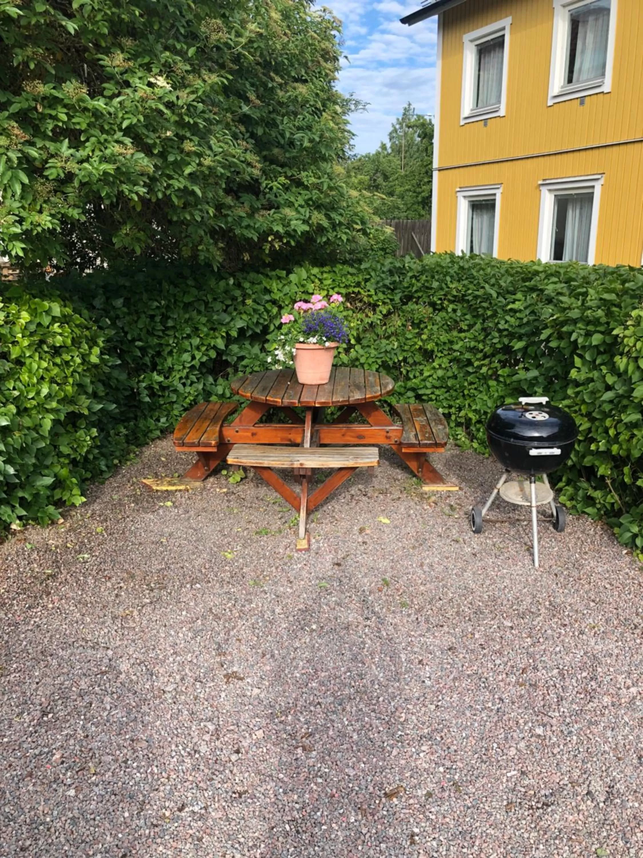 BBQ facilities in Uppsala Lägenhetshotell