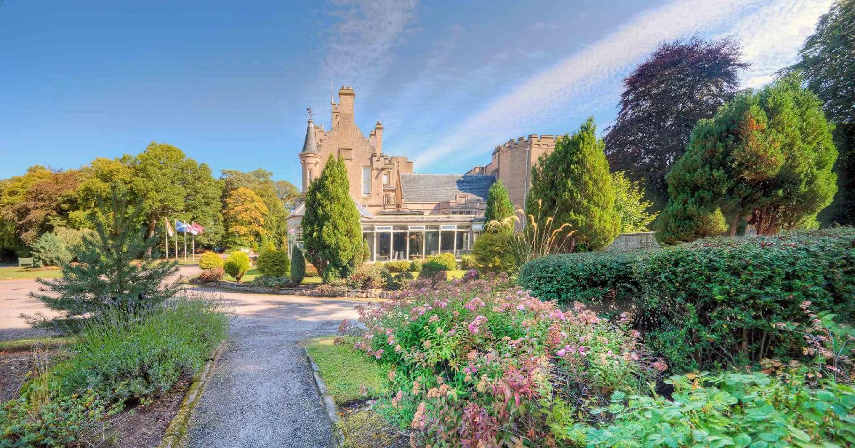 Garden in Muthu Newton Hotel (Near Inverness Airport)