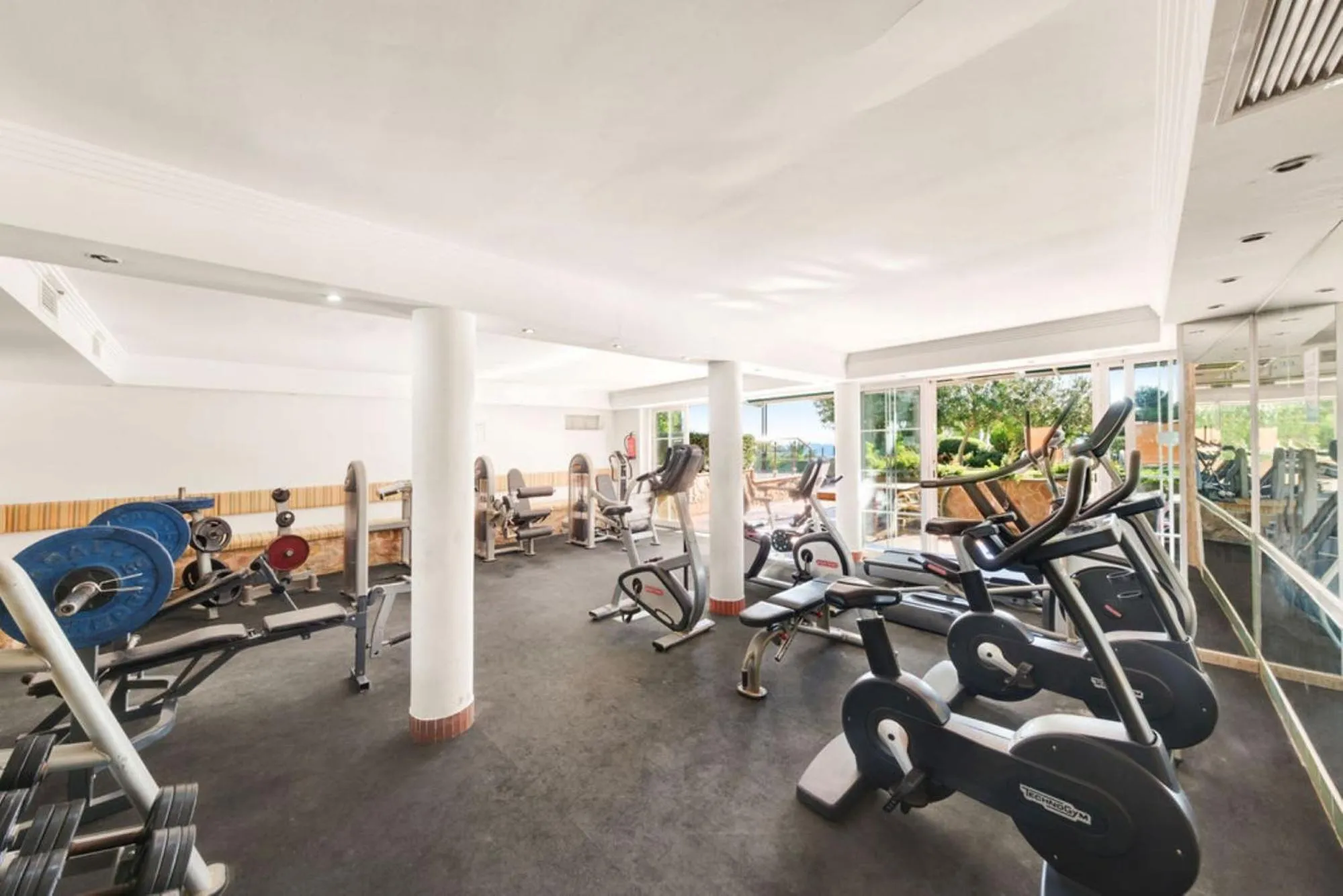Fitness centre/facilities in Hotel Agua Beach "Adults only"
