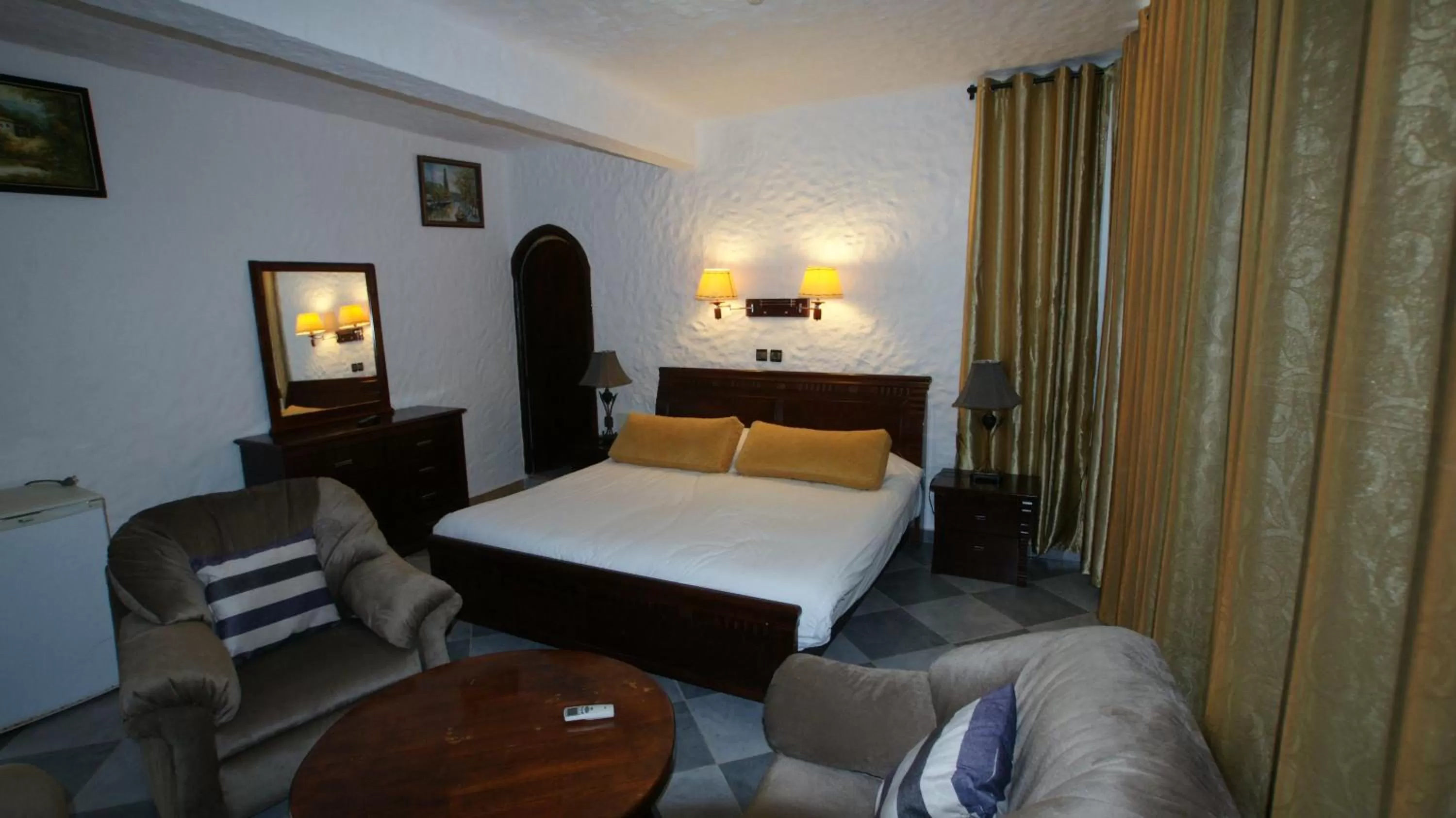 Bed in Hotel Hacienda