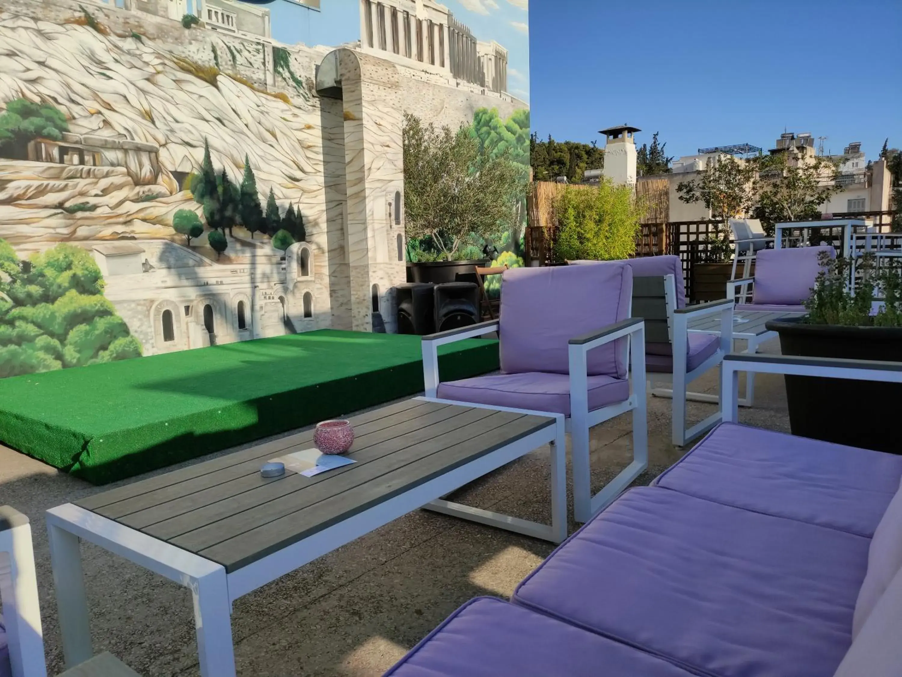 Balcony/Terrace in Be My Guest Athens