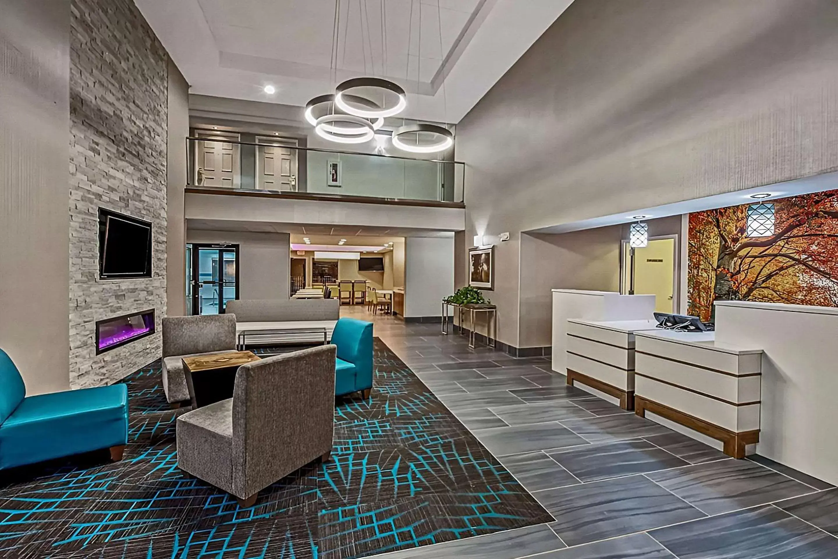 Lobby or reception, Lobby/Reception in Comfort Inn & Suites Tipp City - I-75