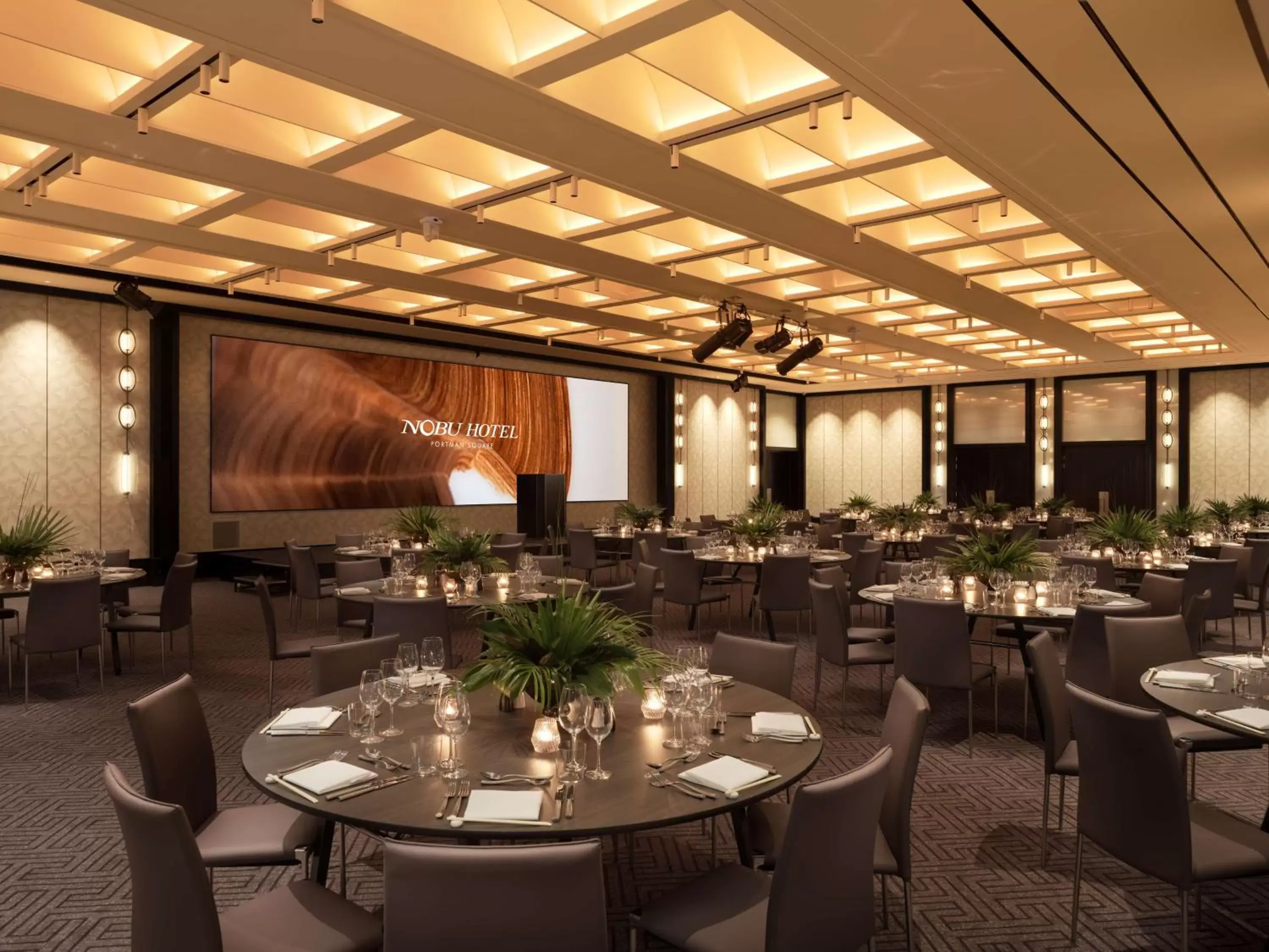 Meeting/conference room, Restaurant/Places to Eat in Nobu Hotel London Portman Square