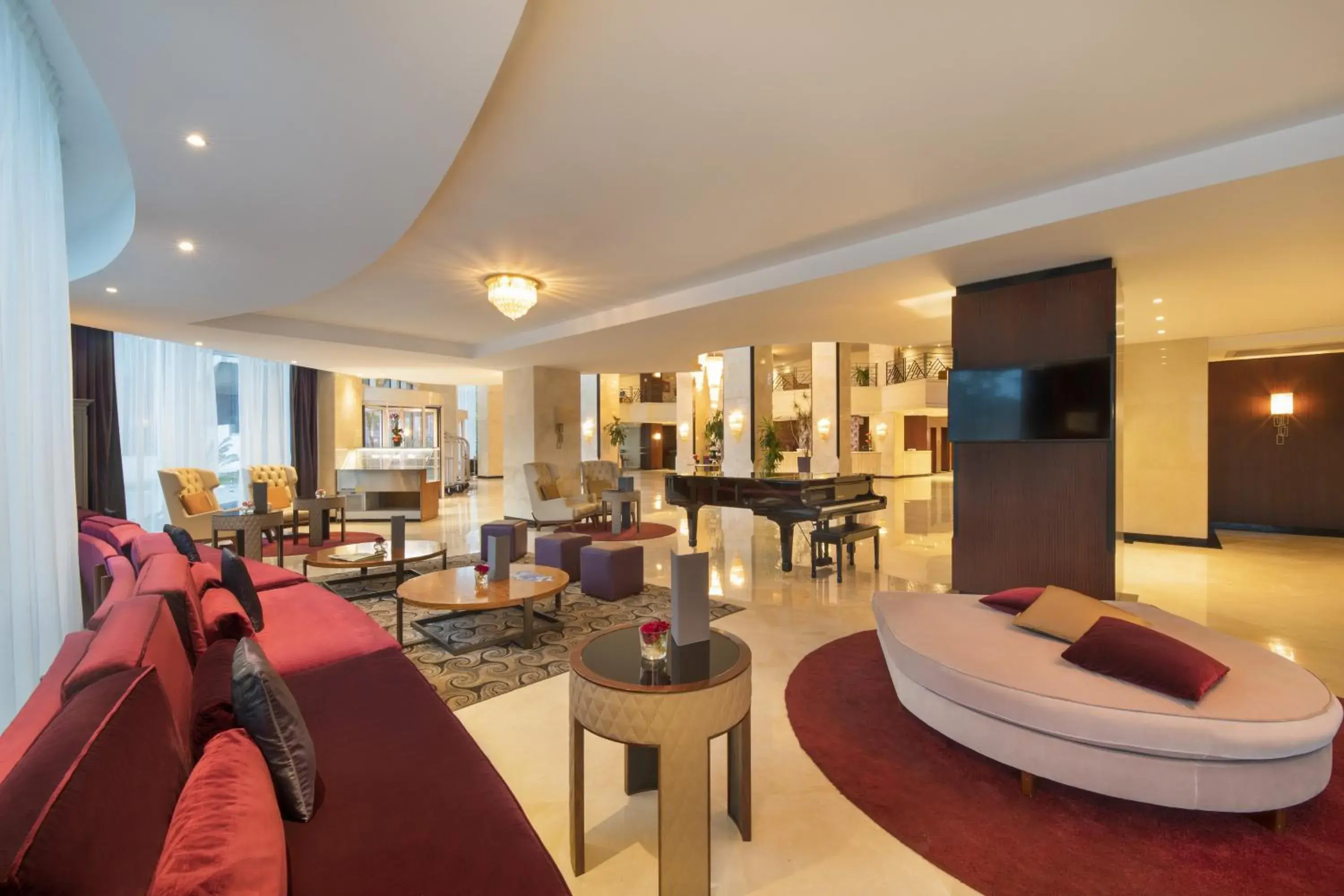 Lobby or reception, Lounge/Bar in Grand Mogador City Center Casablanca