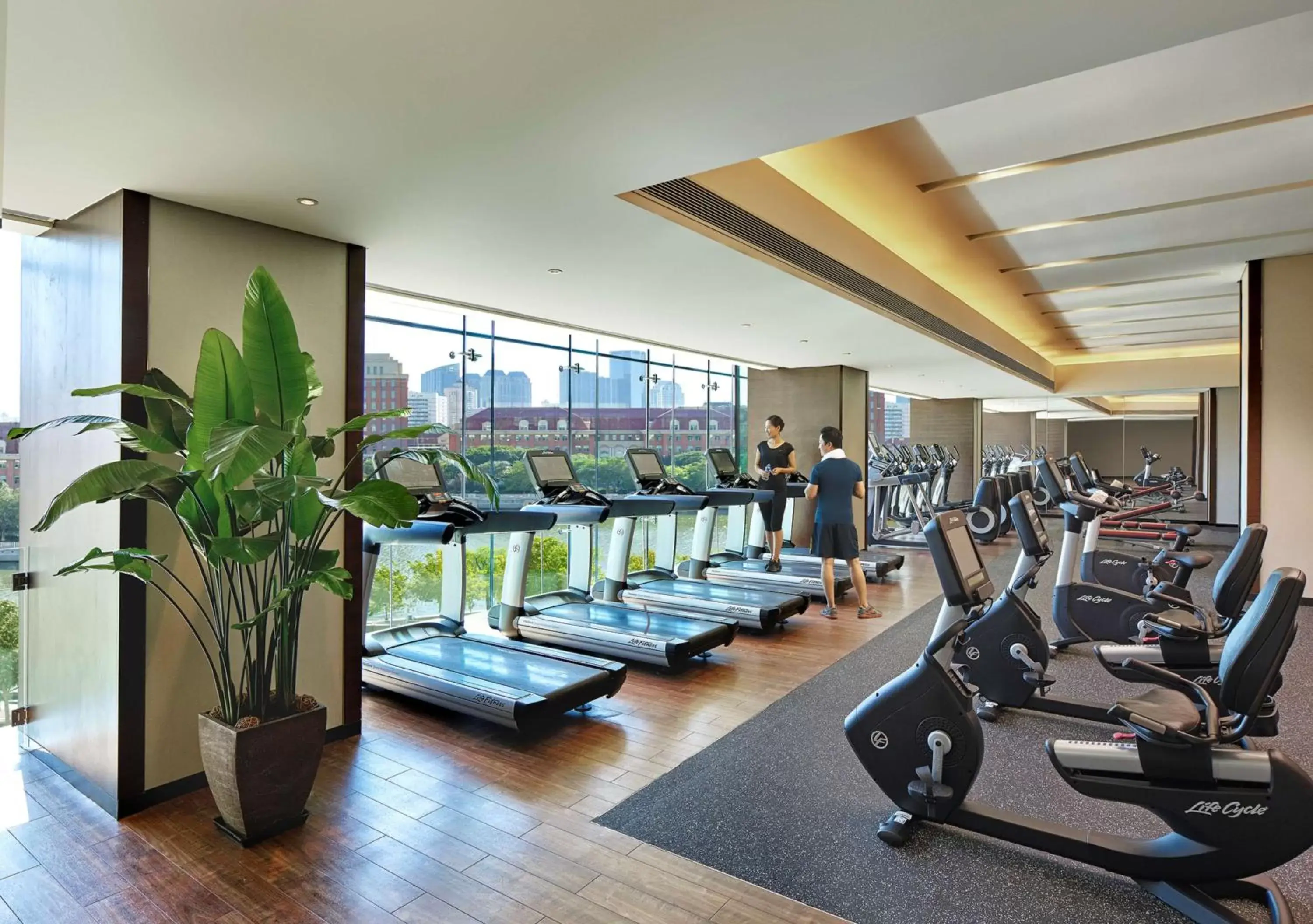 Spa and wellness centre/facilities, Fitness Center/Facilities in Shangri-La Tianjin