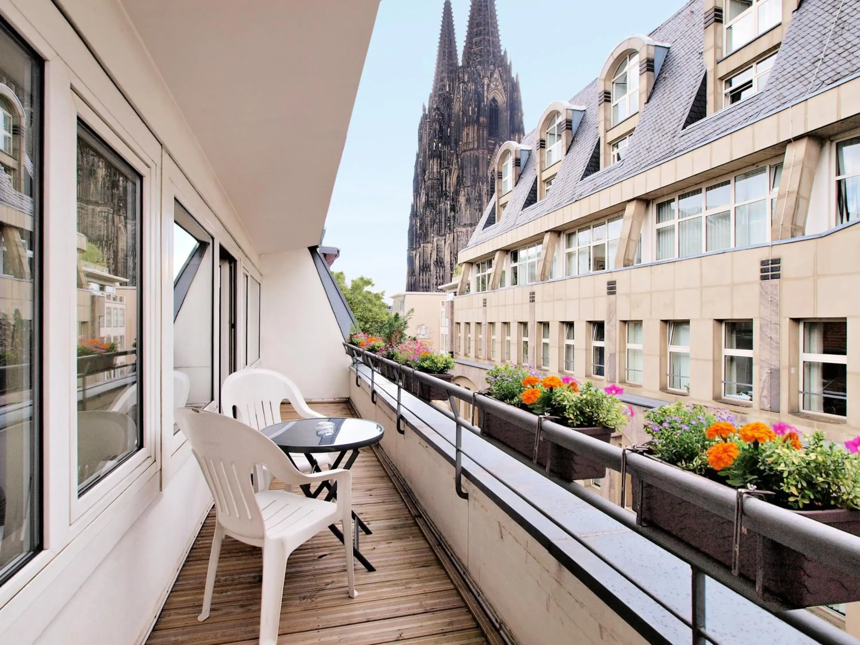 View (from property/room), Balcony/Terrace in Callas am Dom