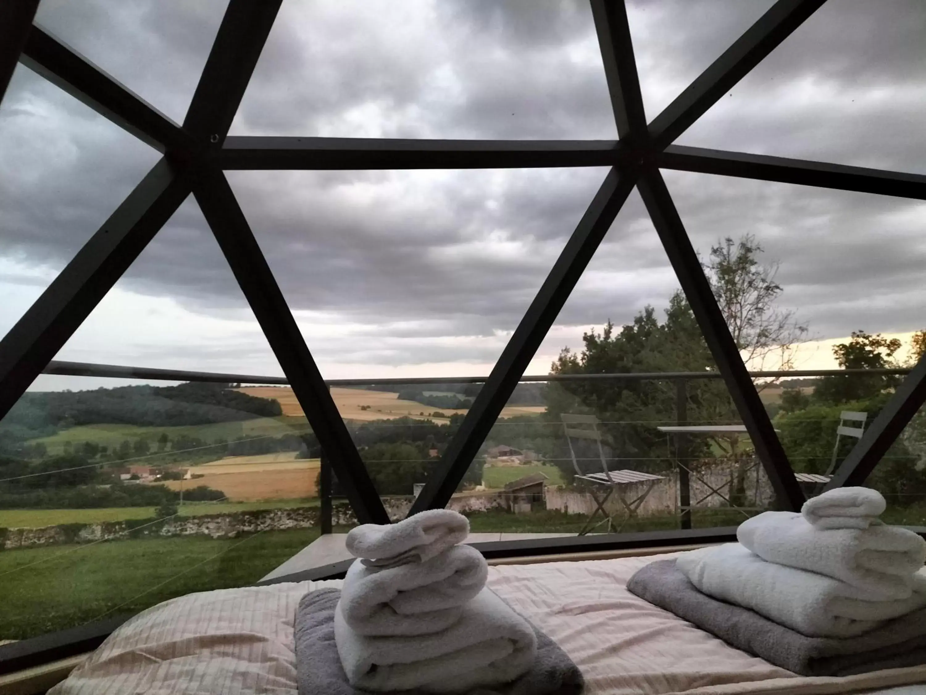 Garden view in Demeure de la Garenne