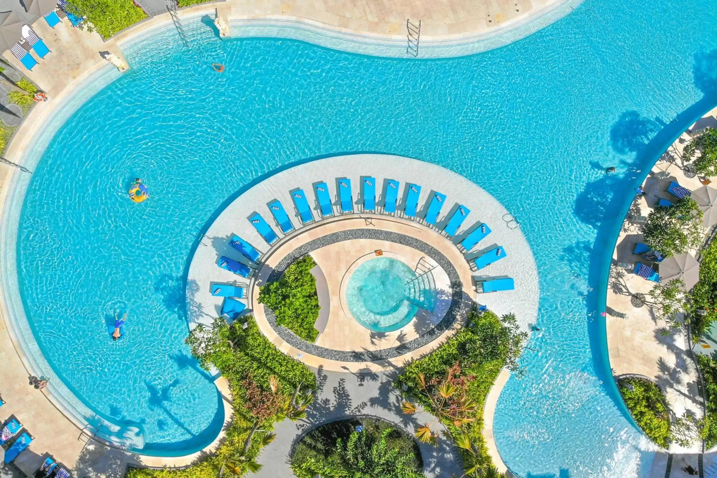 Swimming pool, Pool View in Courtyard by Marriott Bali Nusa Dua Resort