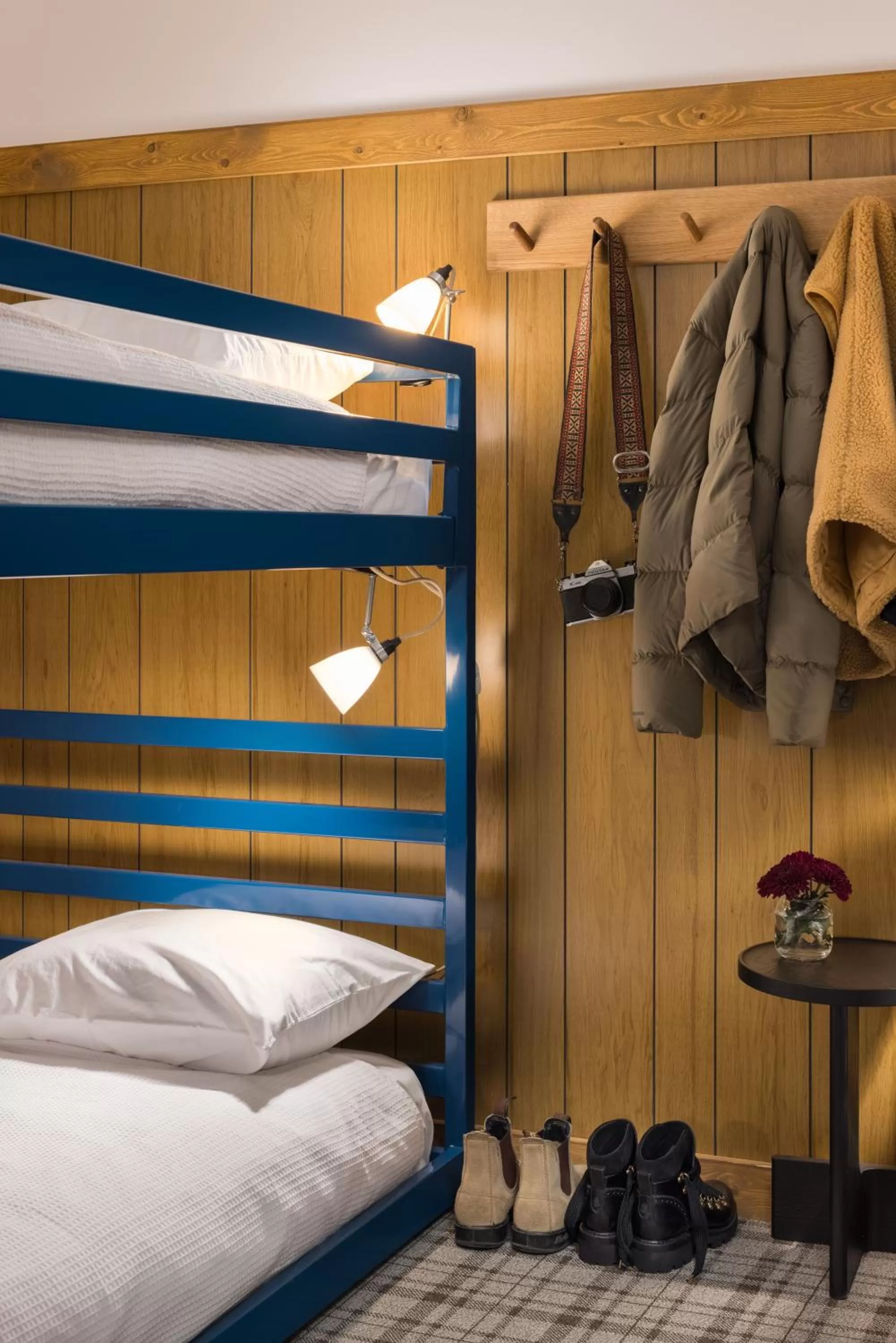 Bed in The Virginian Lodge