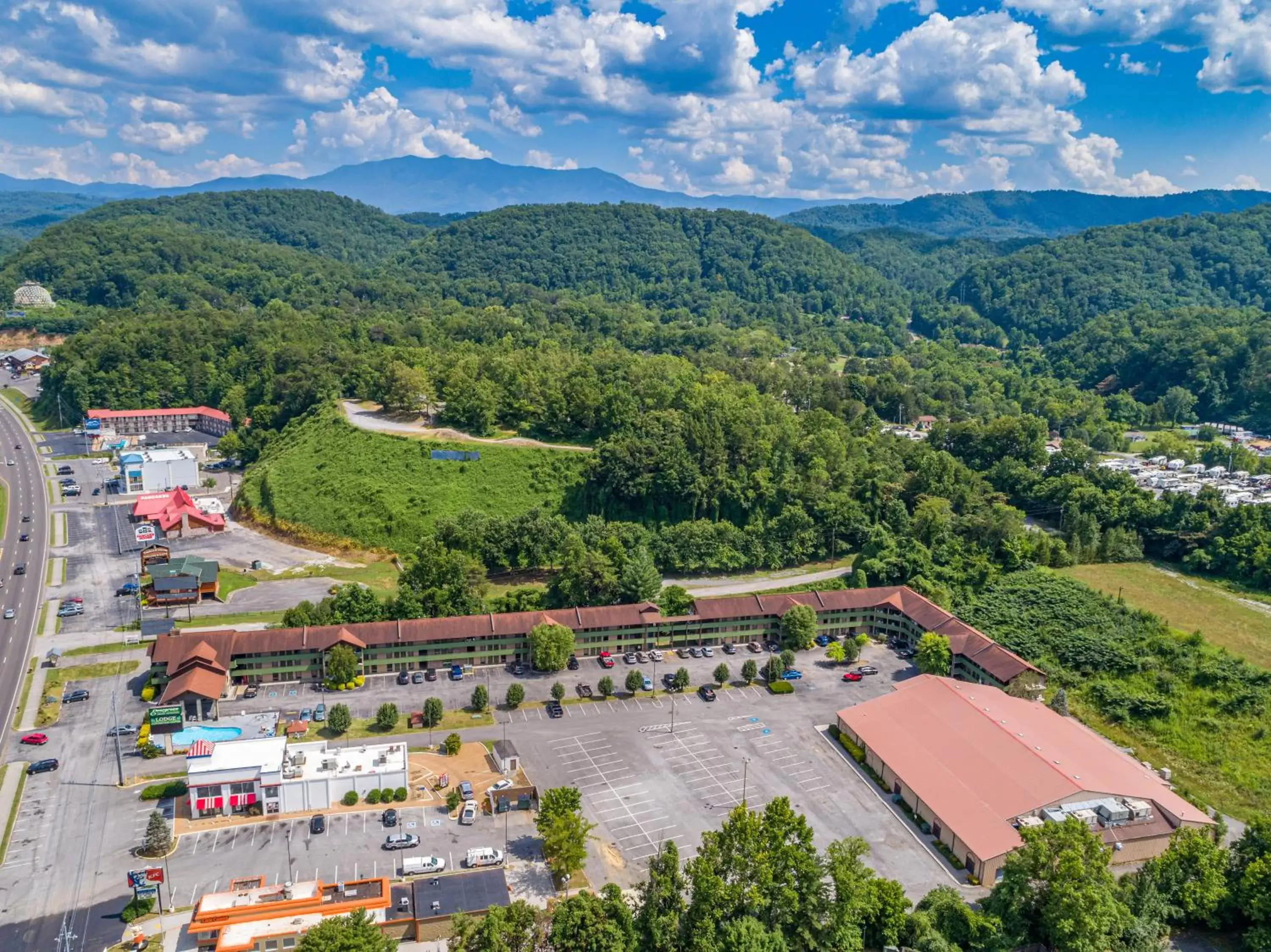 Bird's eye view, Bird's-eye View in Days Inn By Wyndham Pigeon Forge South