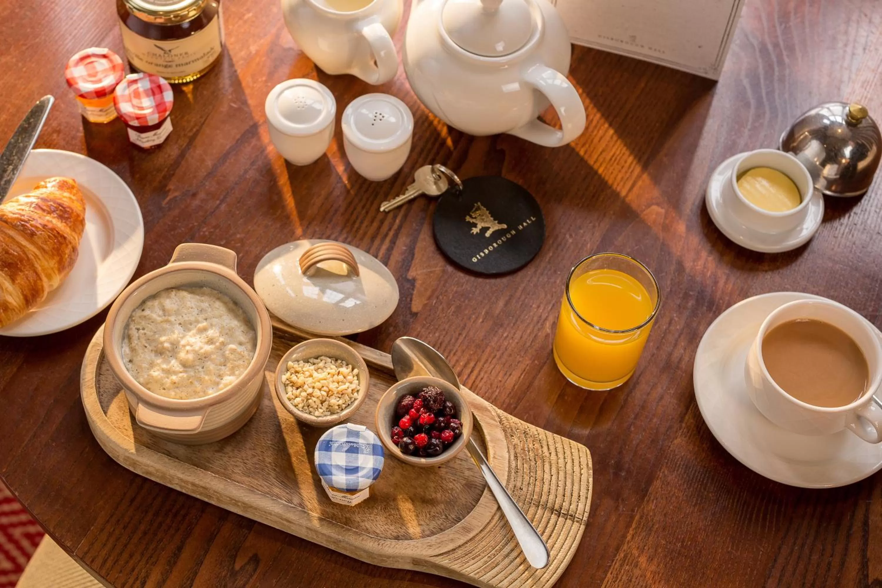 Breakfast in Gisborough Hall Hotel