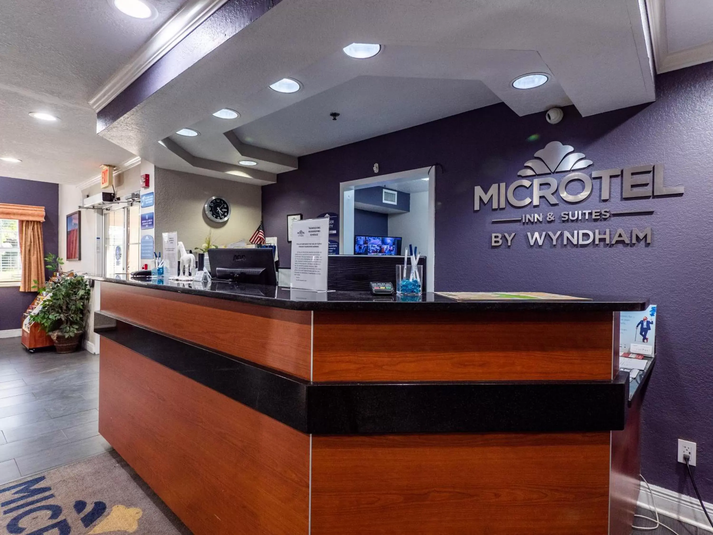 Property logo or sign, Lobby/Reception in Microtel Inn and Suites Ocala