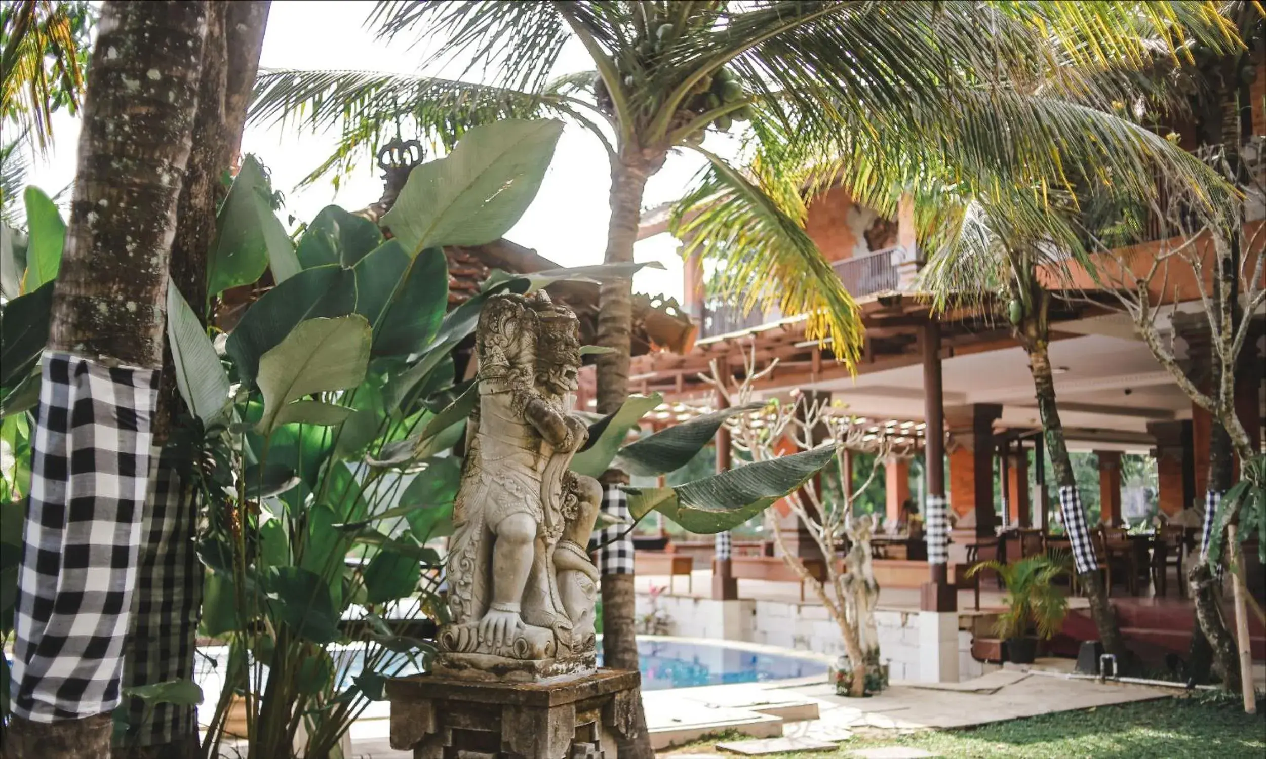 Garden view, Swimming Pool in Ubud Hotel and Cottages