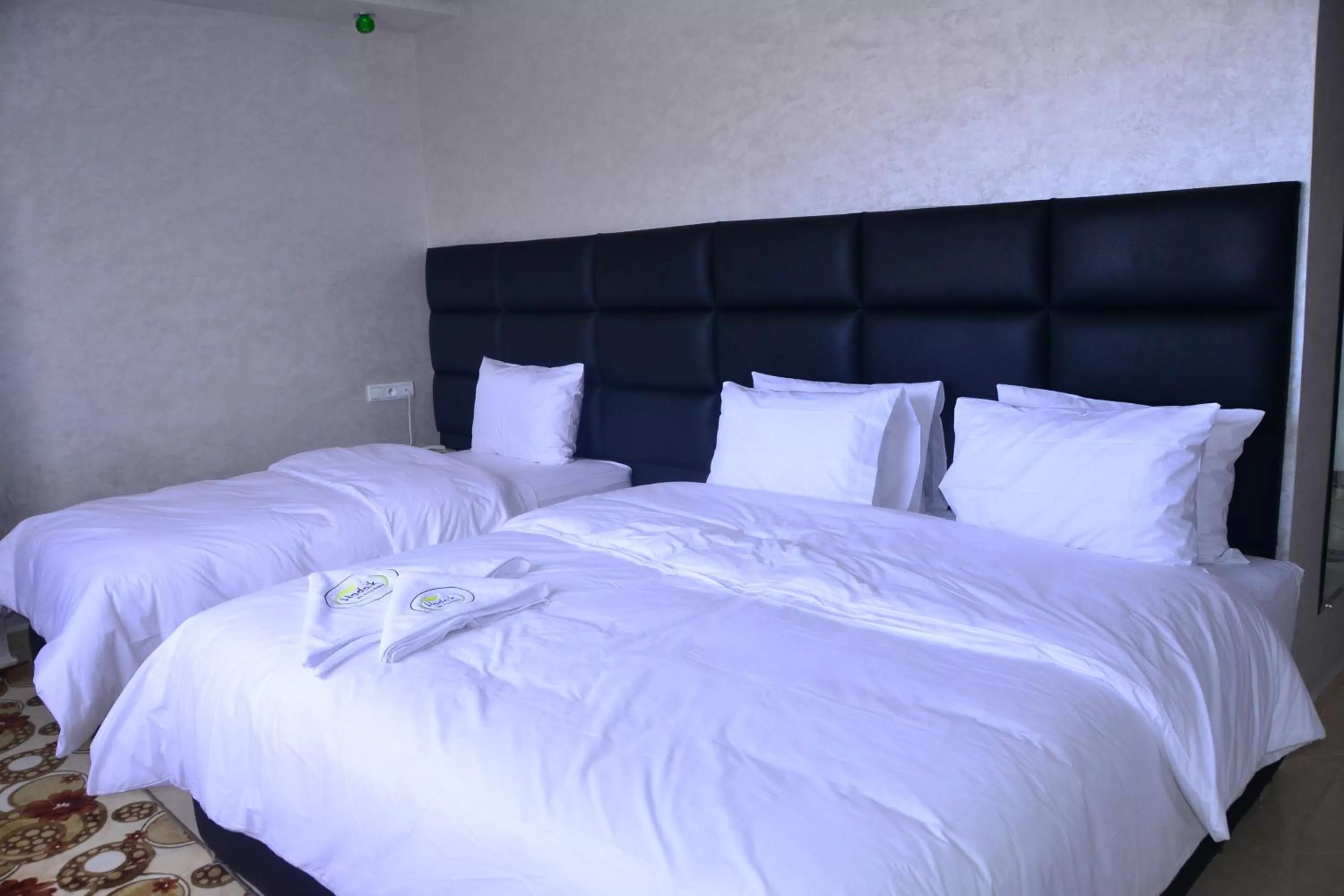 Bed in Hôtel Hadaik Ain Asserdoune