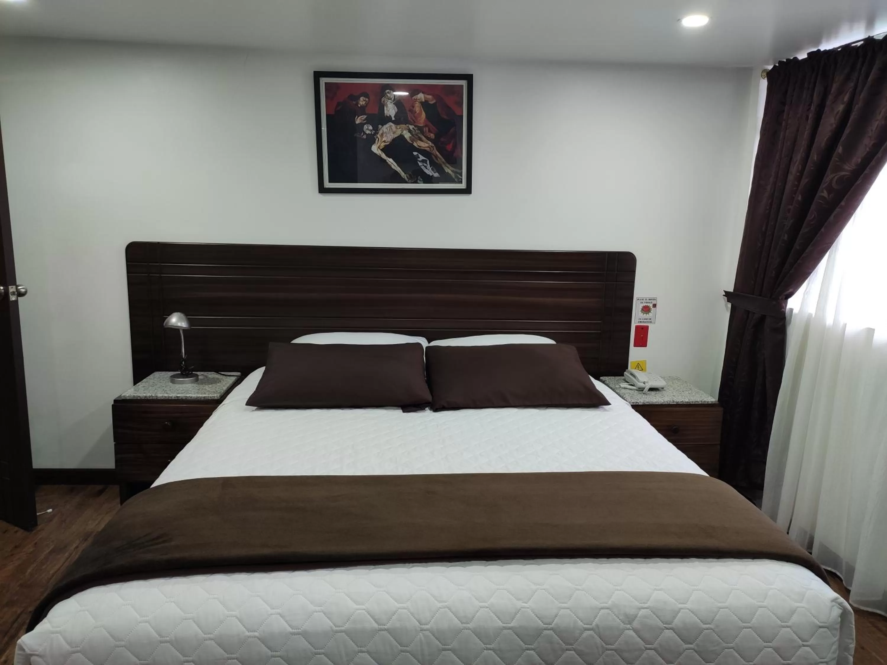 Bed in Hotel el Che No apto para corruptos