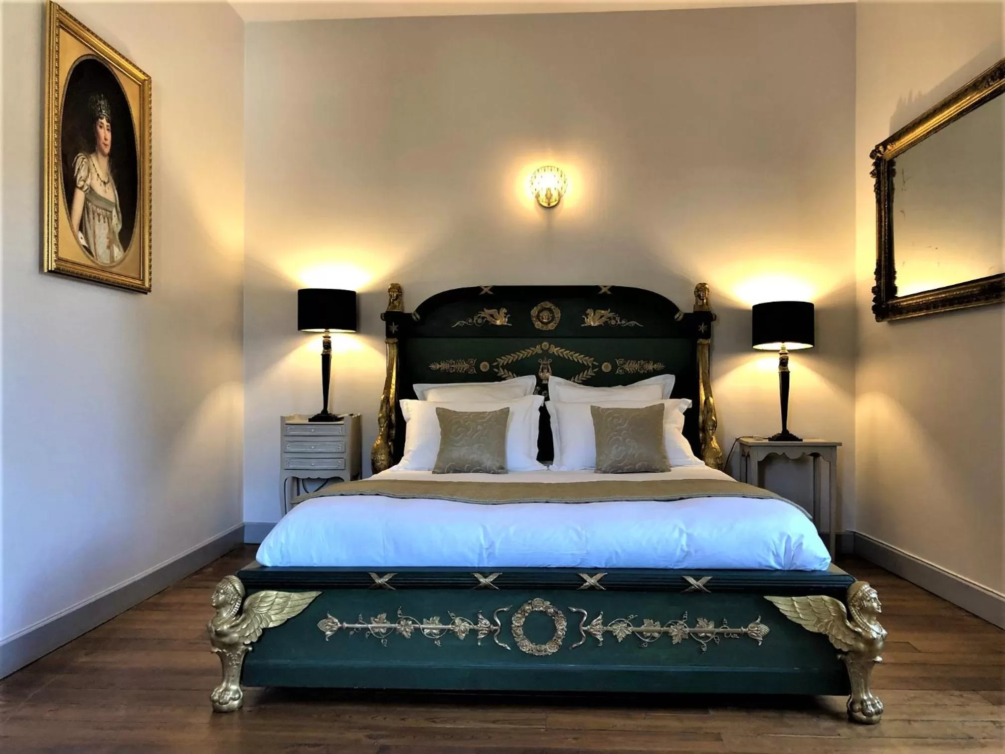 Bed in Domaine de Monplaisir