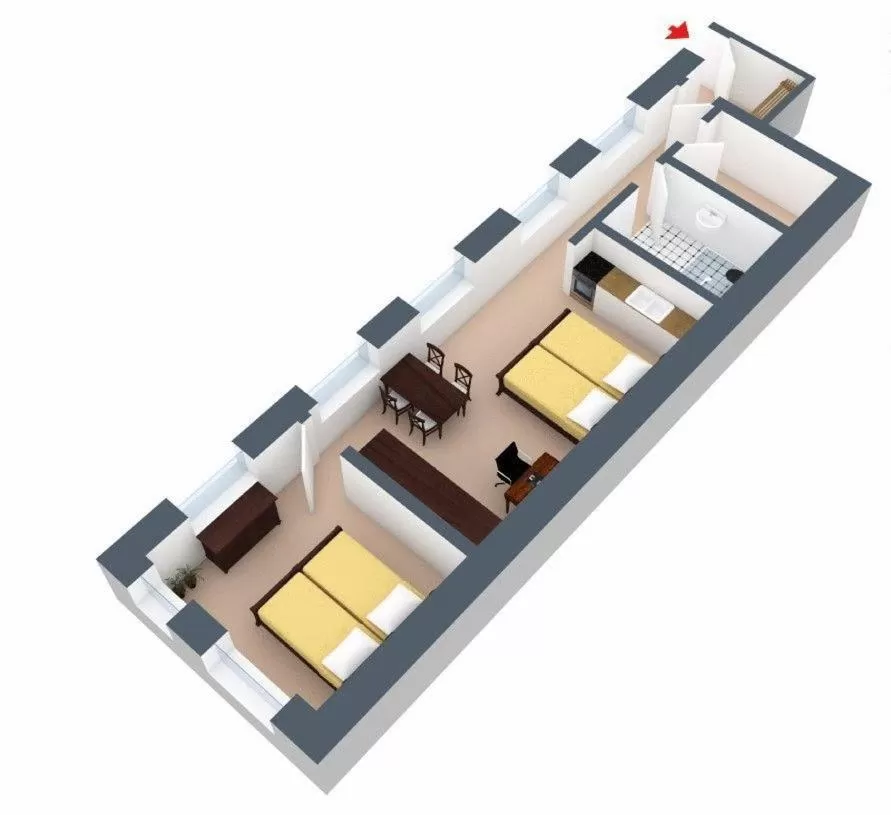 Floor plan in Altstadthotel Fürth