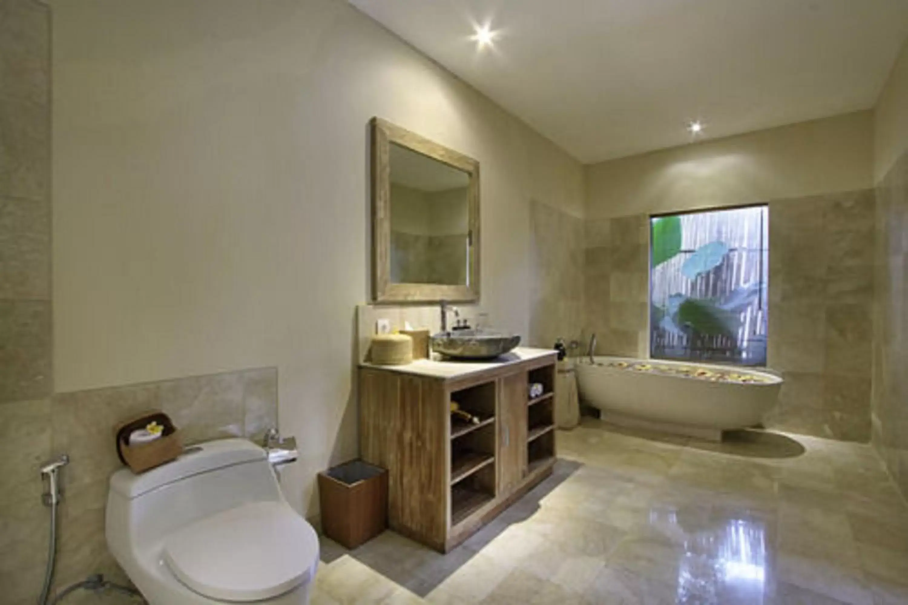 Bathroom in The Sankara Resort by Pramana