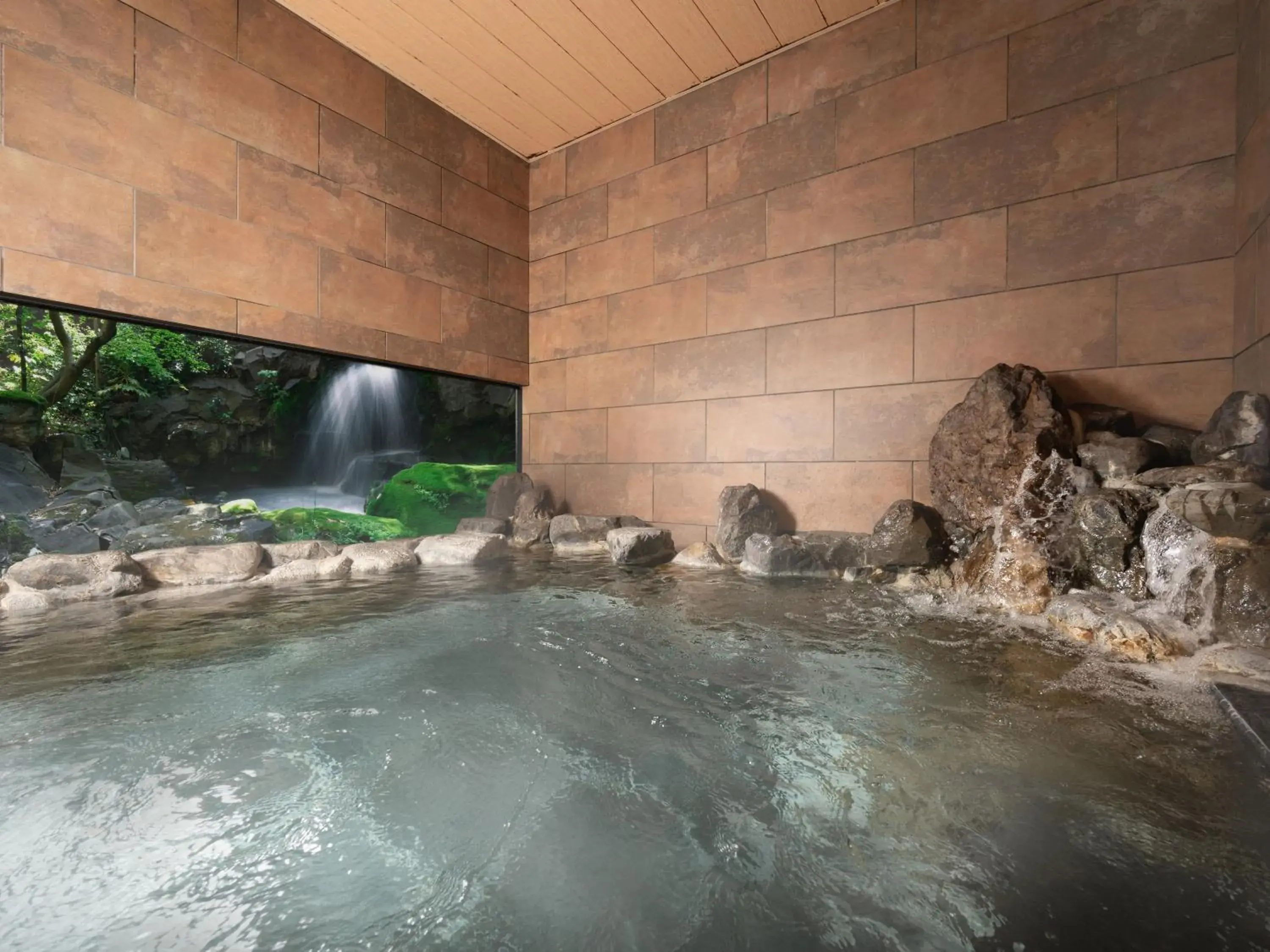 Open Air Bath, Swimming Pool in Nara Royal Hotel