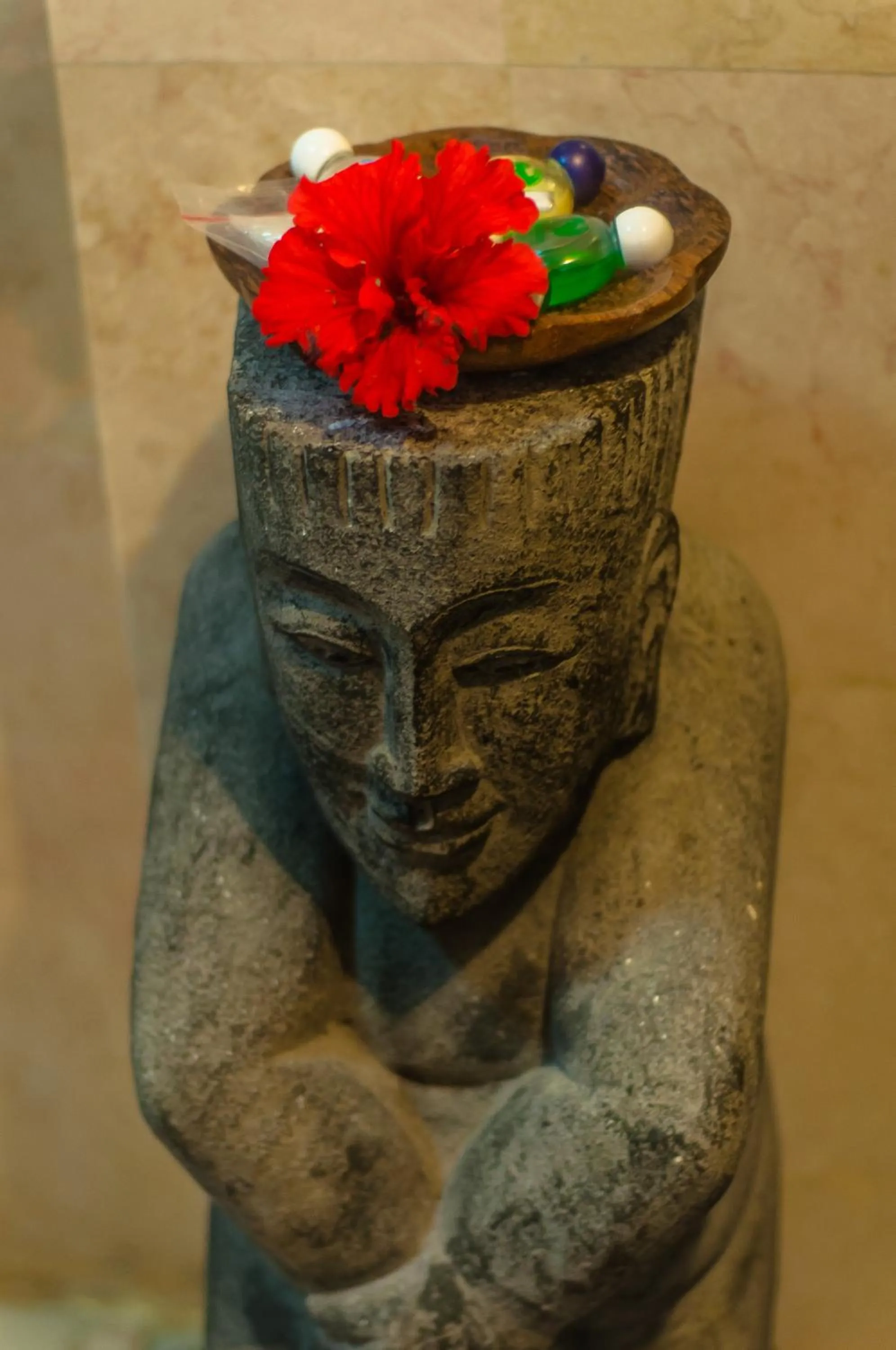 Decorative detail in Sahadewa Resort & Spa