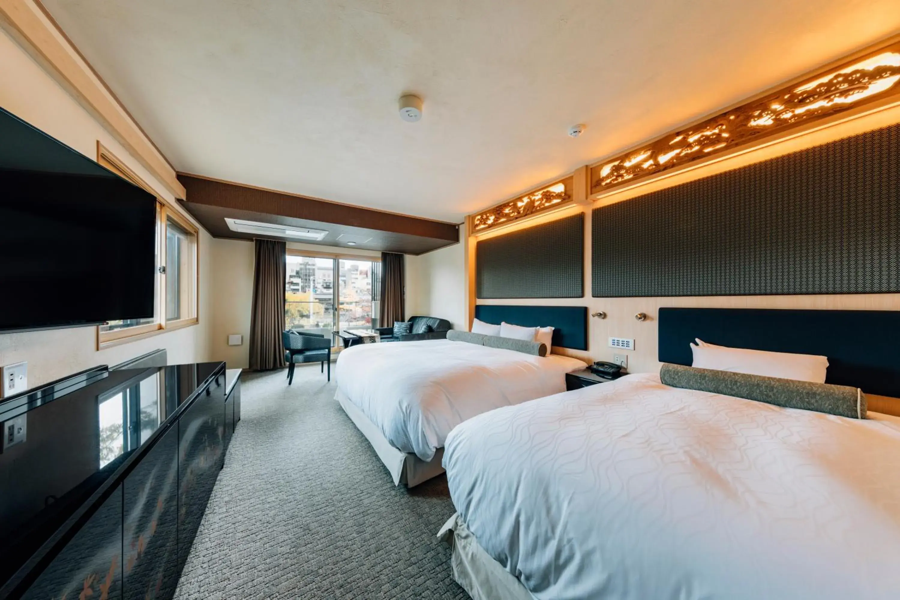 Bedroom in Hotel Alza Kyoto