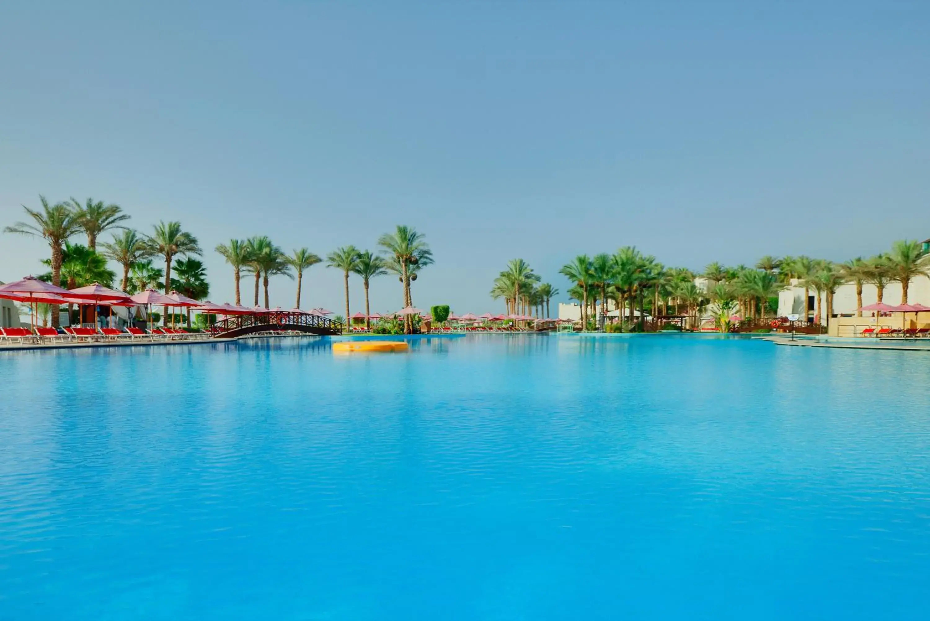 Pool view in Grand Rotana Resort & Spa