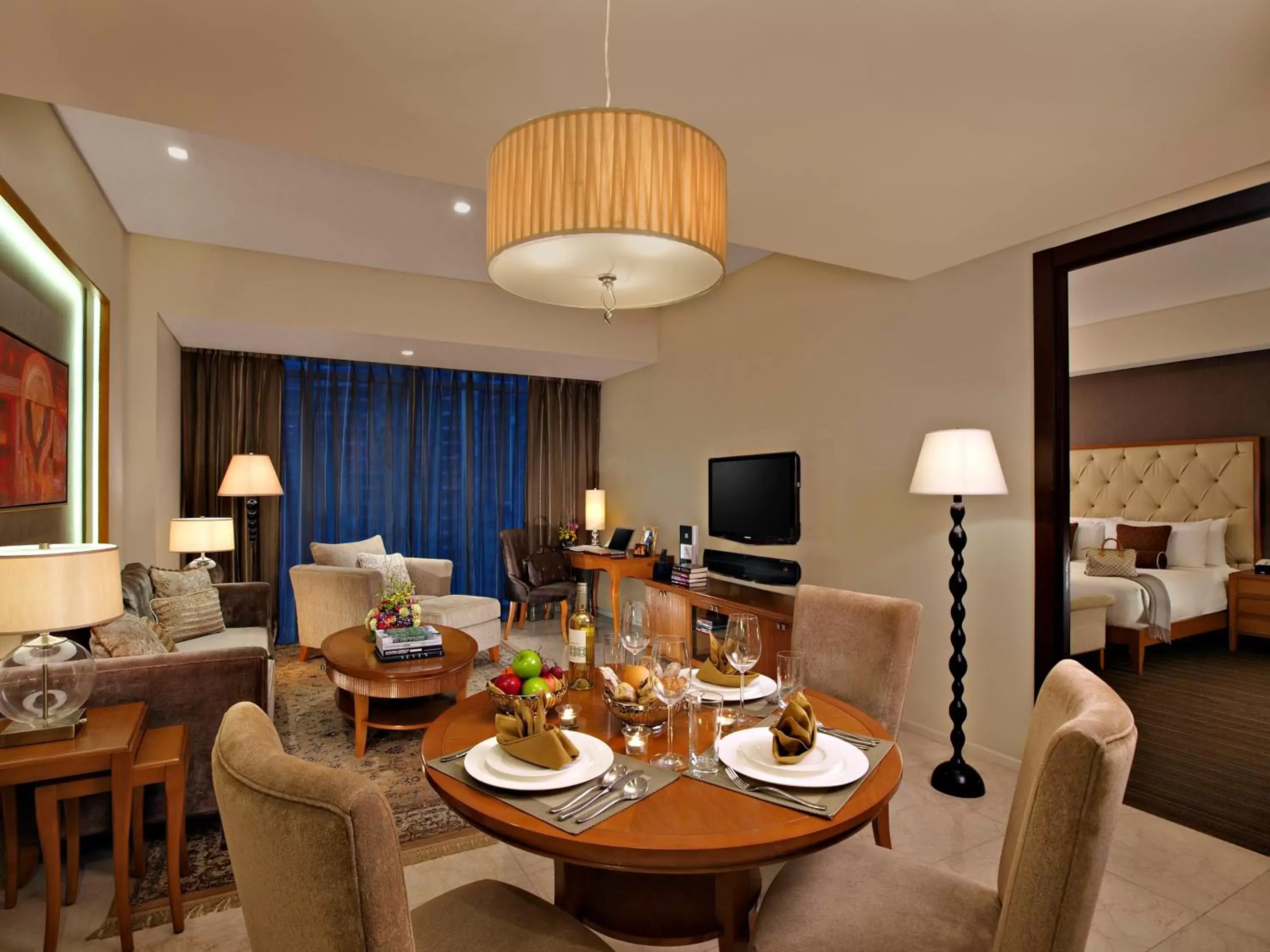 Living room, Dining Area in Joy-Nostalg Hotel & Suites Manila Managed by AccorHotels