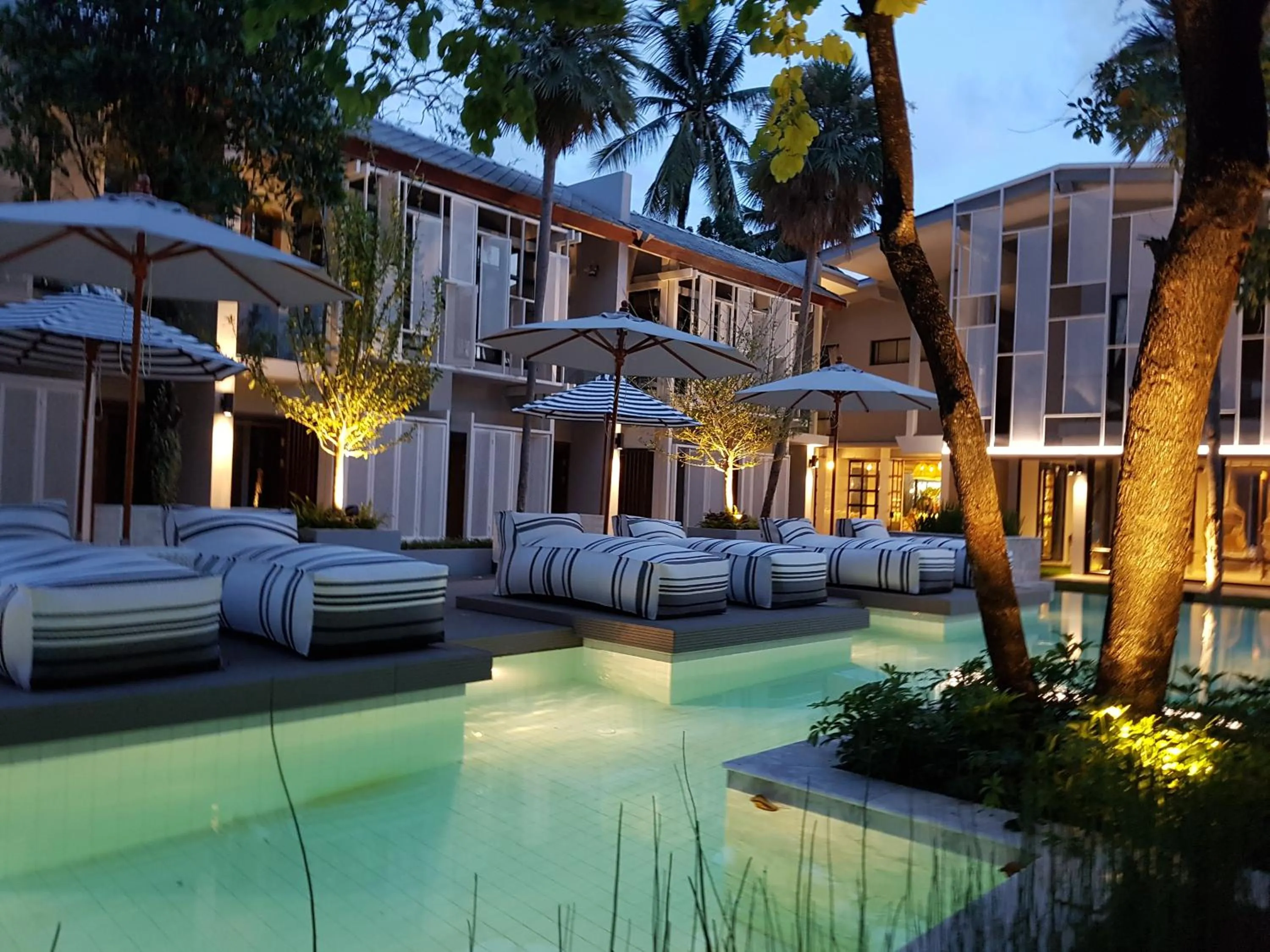 Swimming pool in Treevana Club Chiangmai