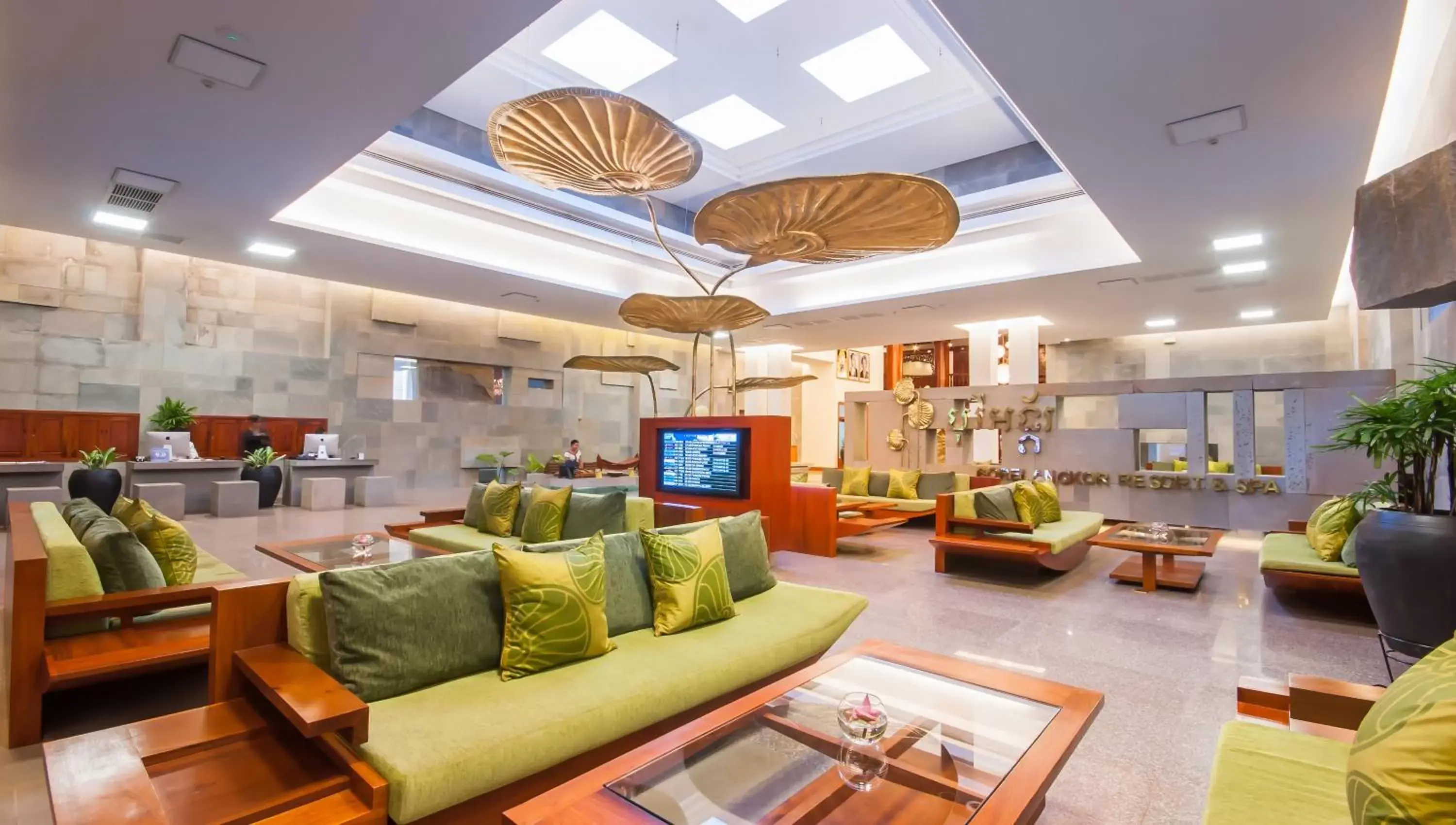 Lobby or reception in Borei Angkor Resort & Spa Lobby or reception in Borei Angkor Resort & Spa