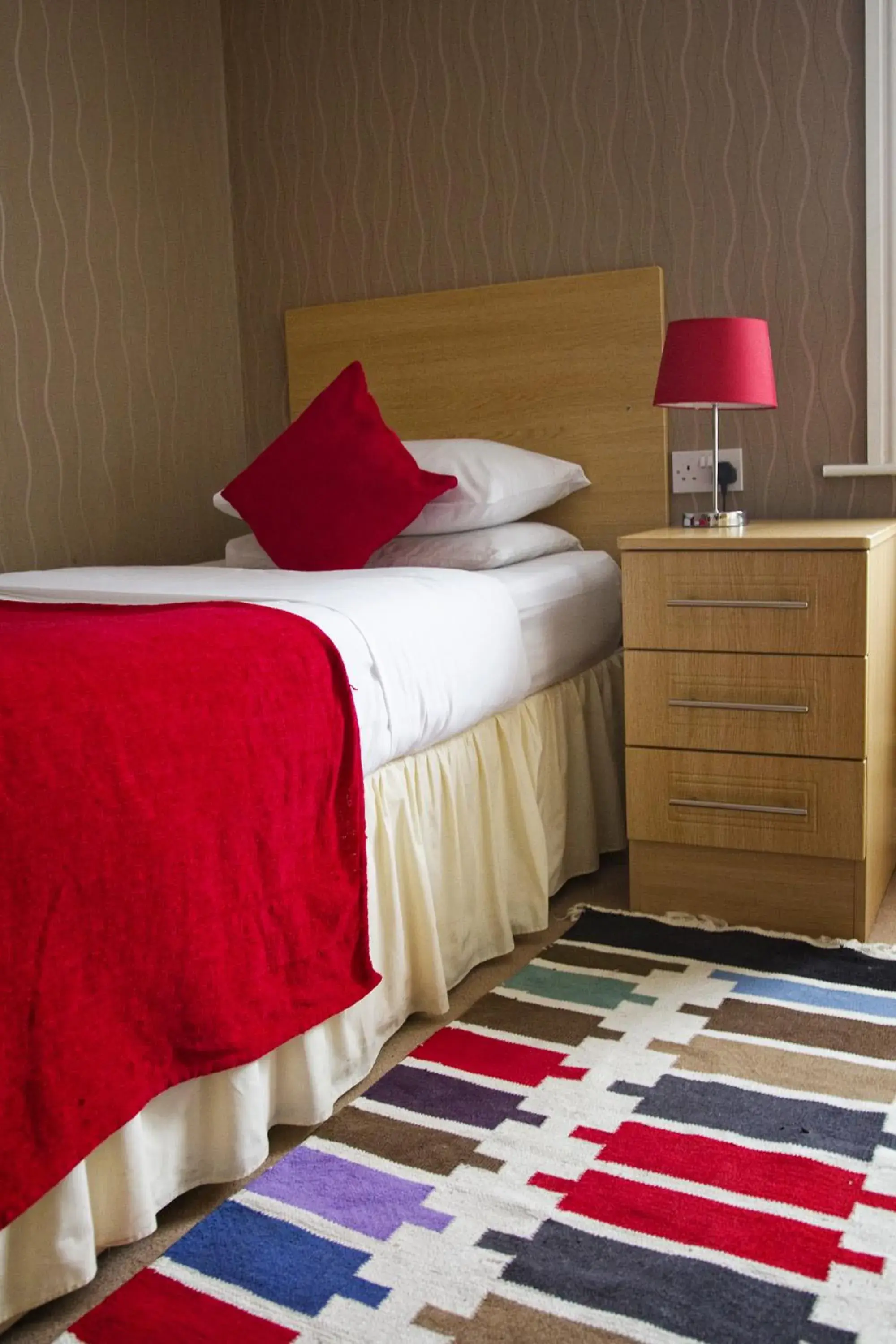 Bedroom, Bed in The Abbey House Hotel