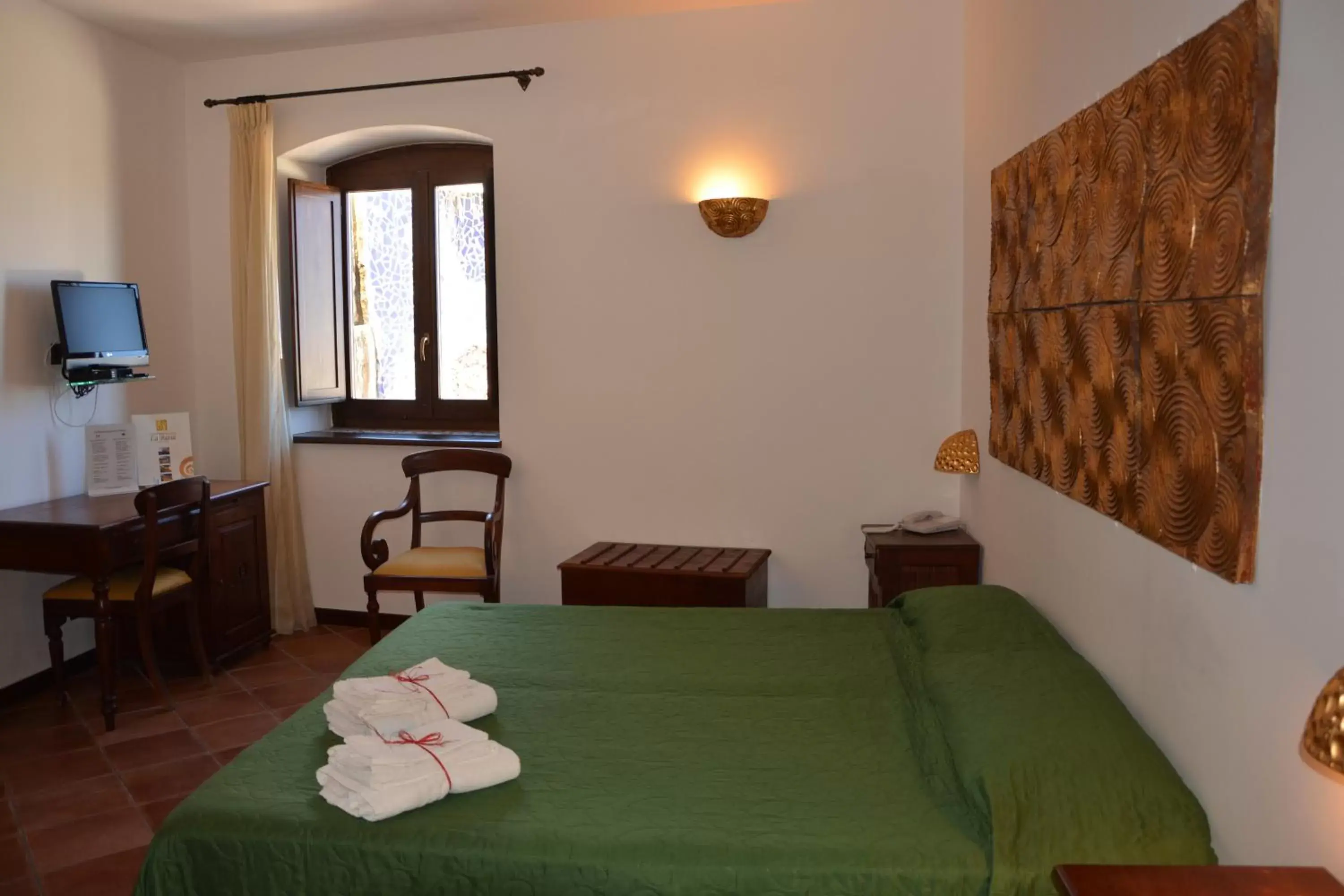 Bed in Grand Hotel La Batia