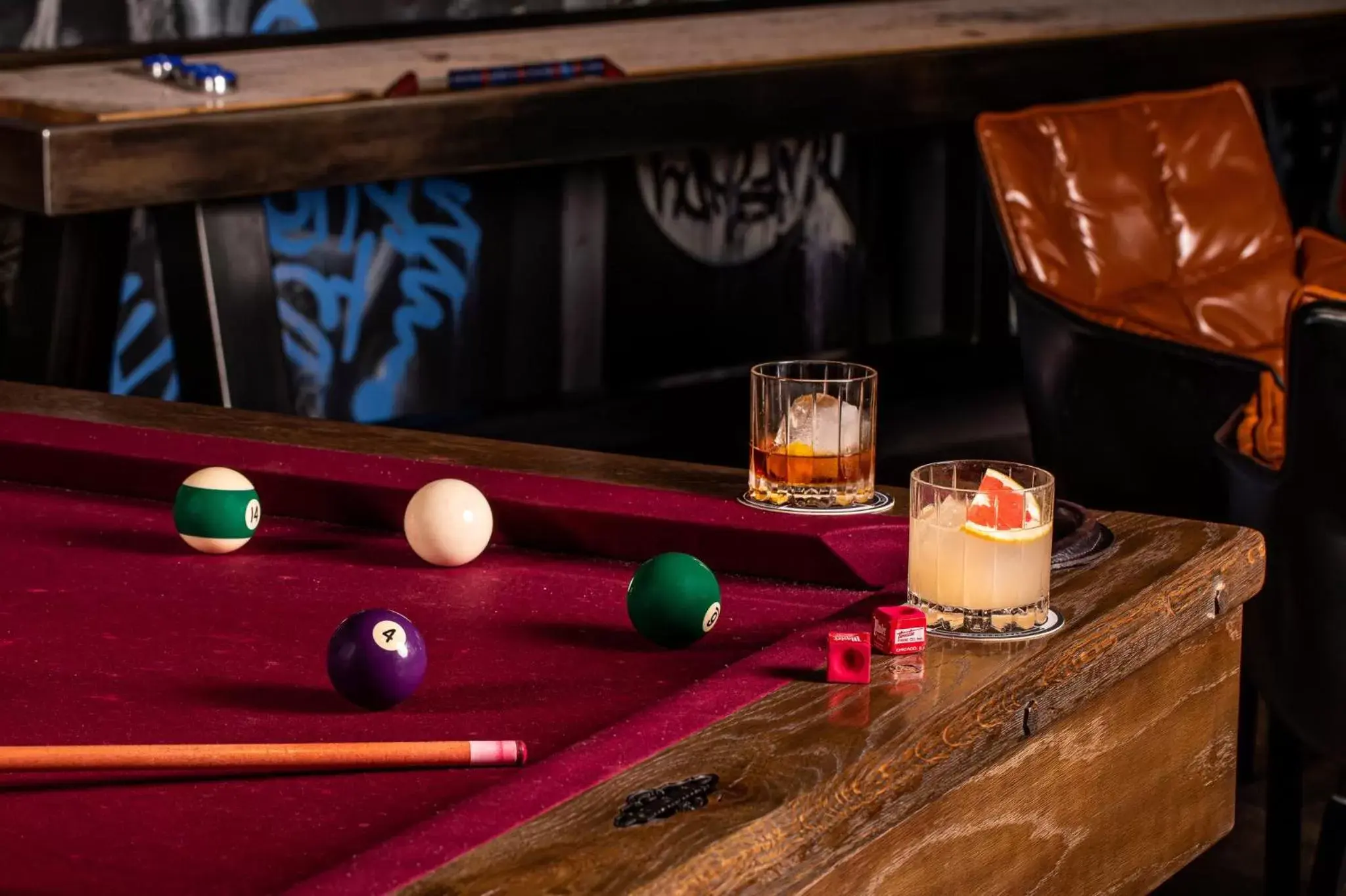 Lounge or bar, Billiards in Kimpton Hotel Vintage Portland, an IHG Hotel