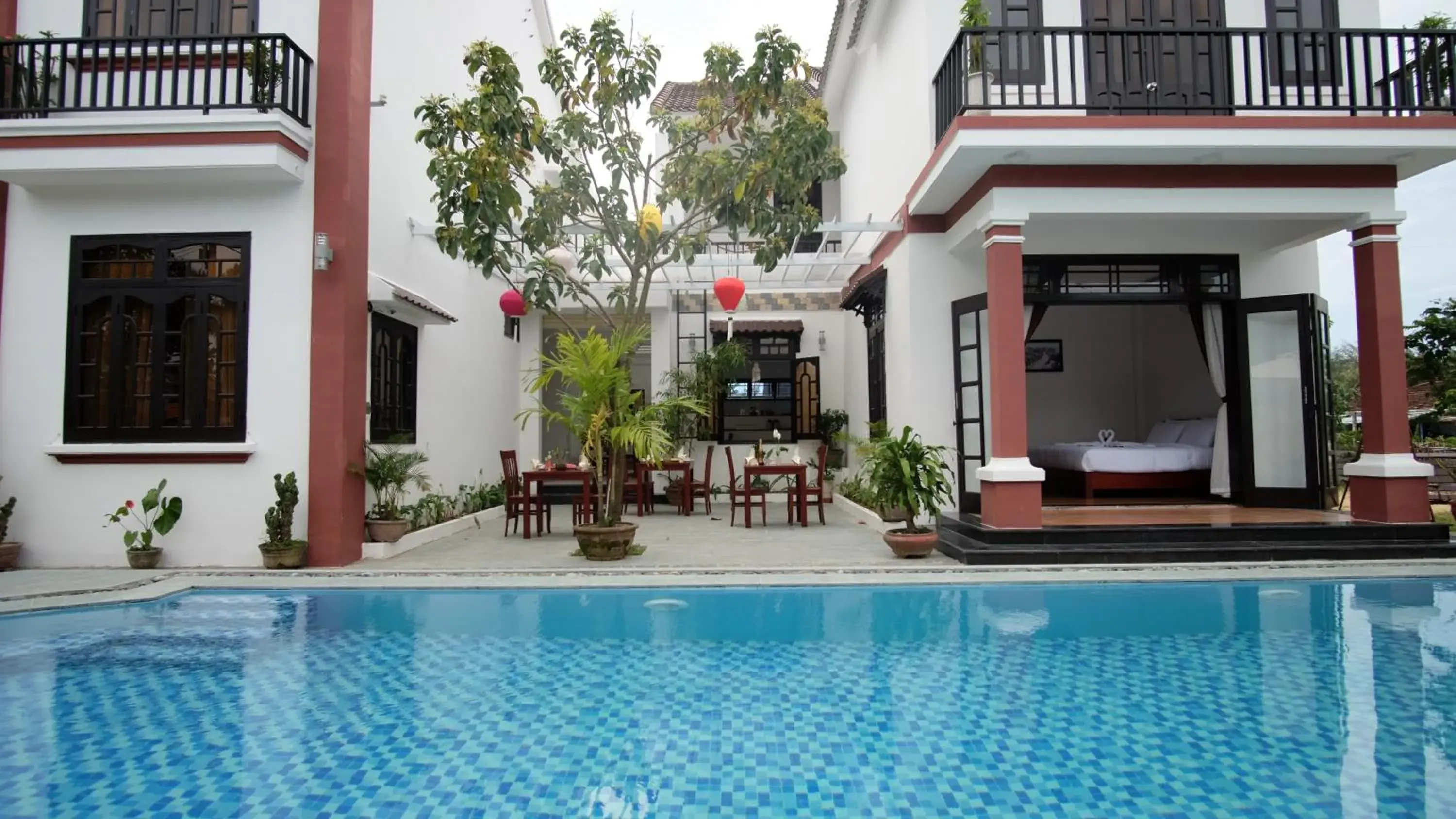 Pool view, Swimming Pool in Gia Lam Villa Hoi An