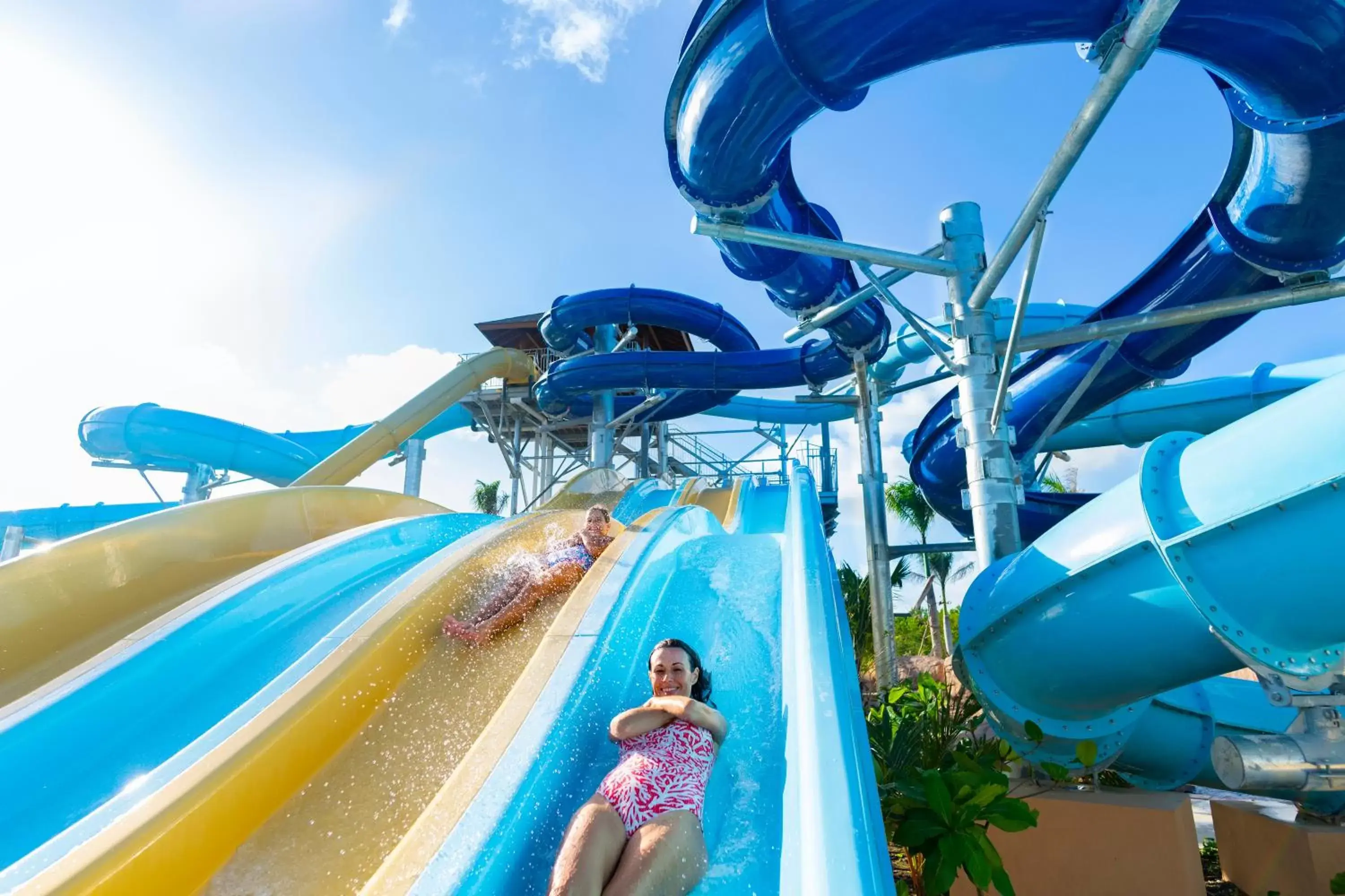 Aqua park, Water Park in Hyatt Ziva Cap Cana