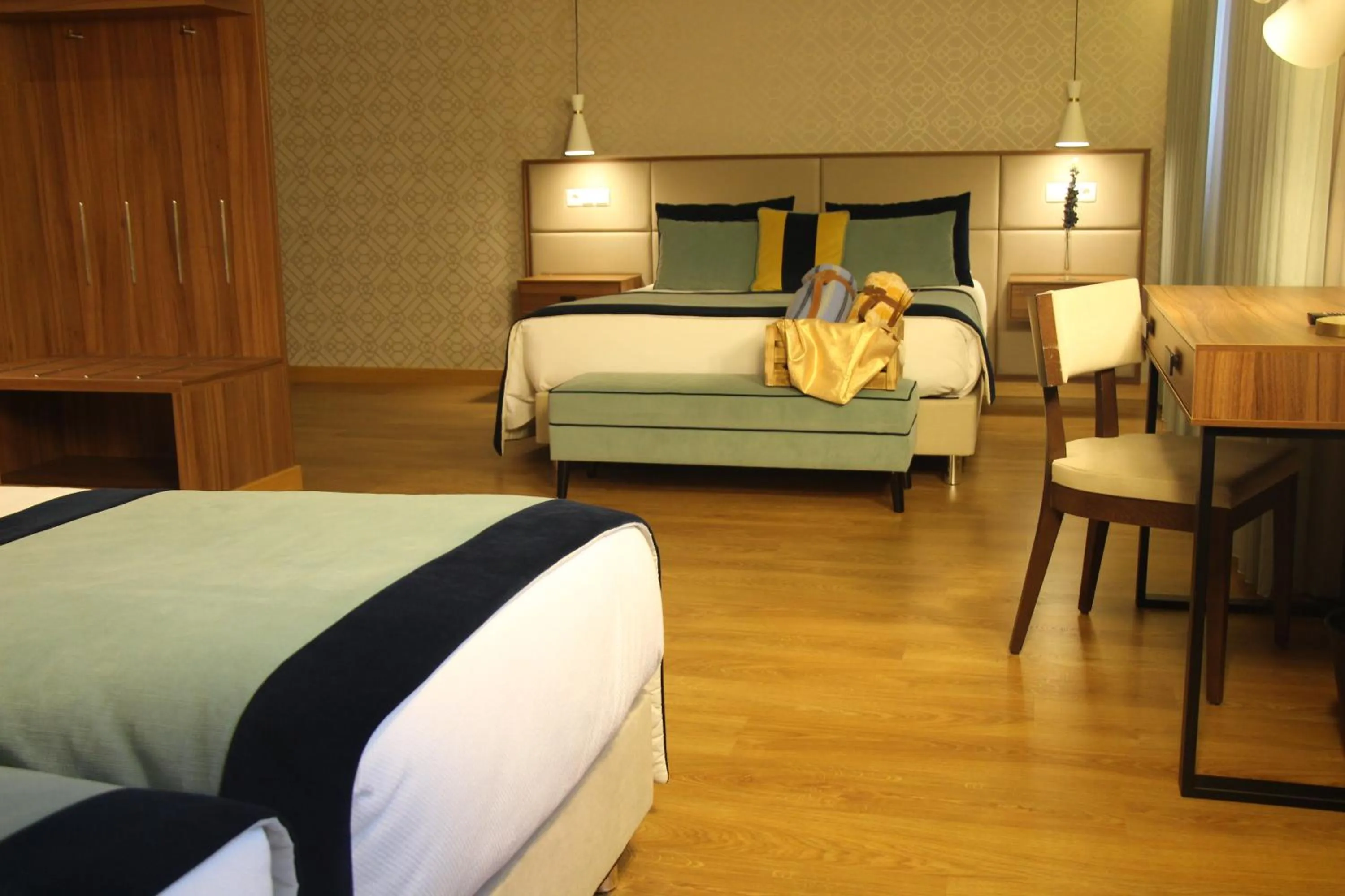 Bed in Hotel Cinquentenario & Conference Center