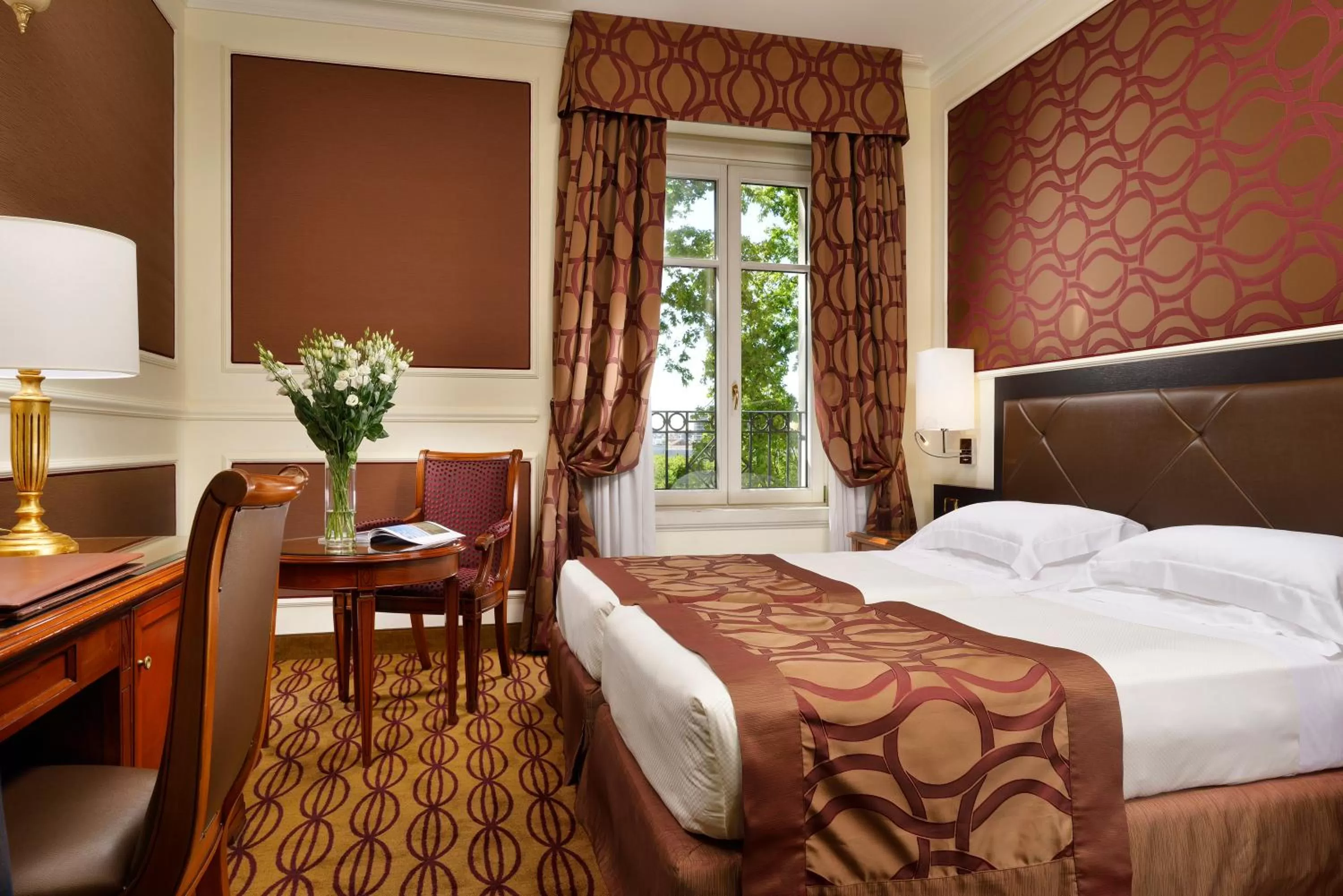 Twin Room in Grand Visconti Palace