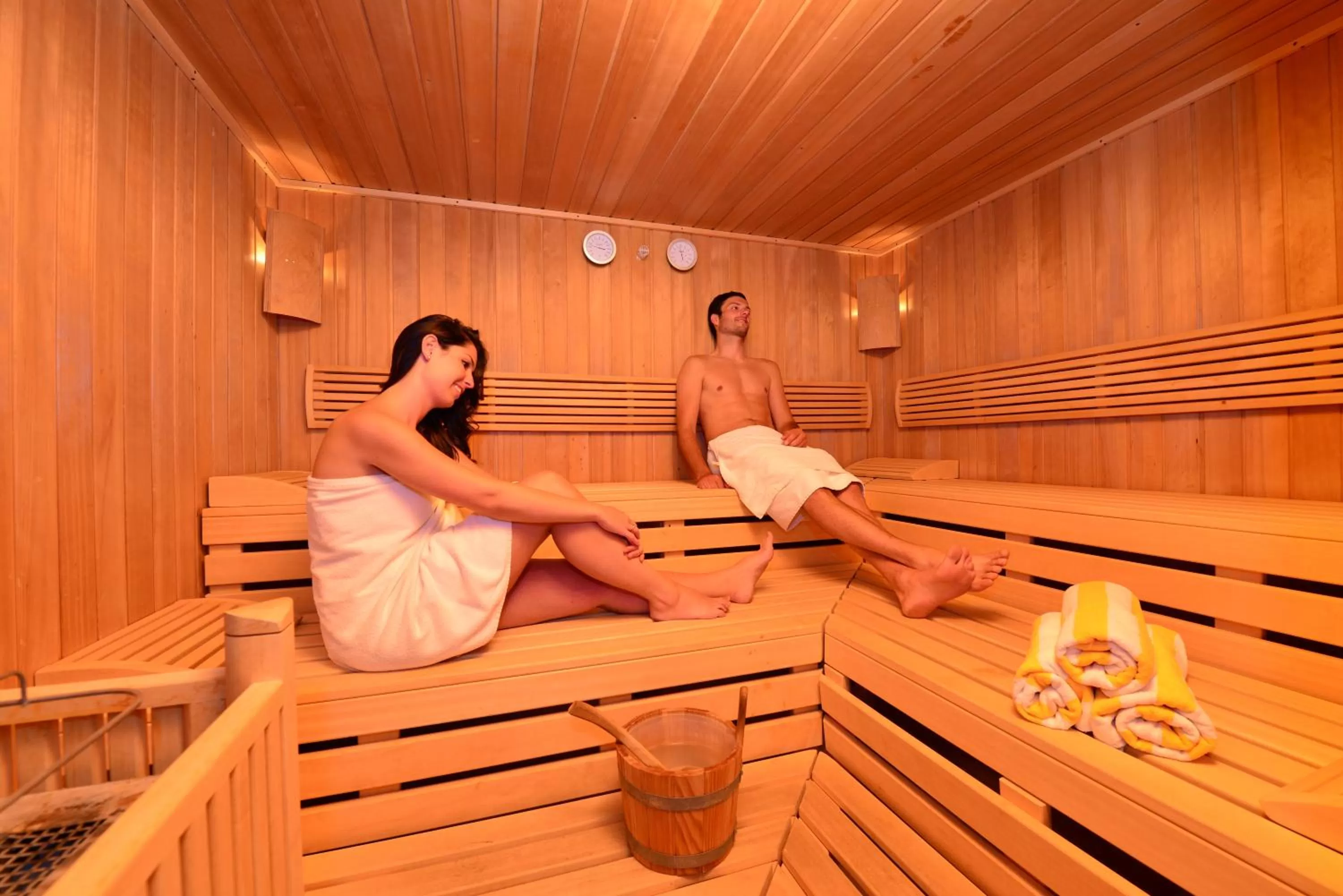 Sauna in Familienhotel Kleinwalsertal