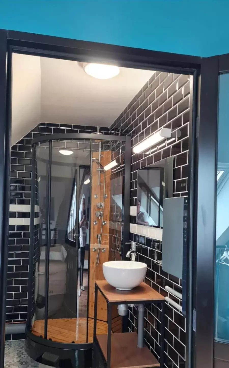 Bathroom in Chambre d'hote Le clos Valmont