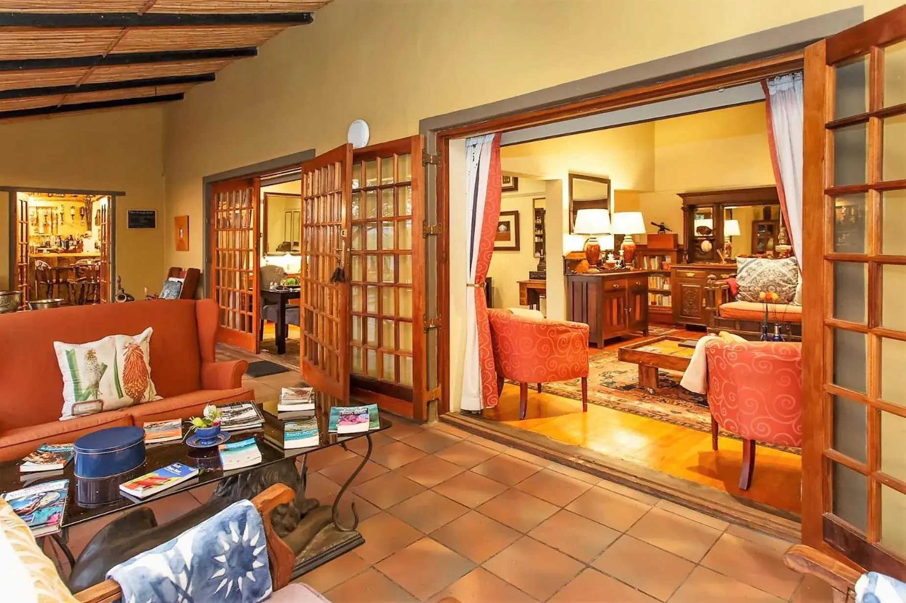 Seating area, Lobby/Reception in Riverside Guest Lodge