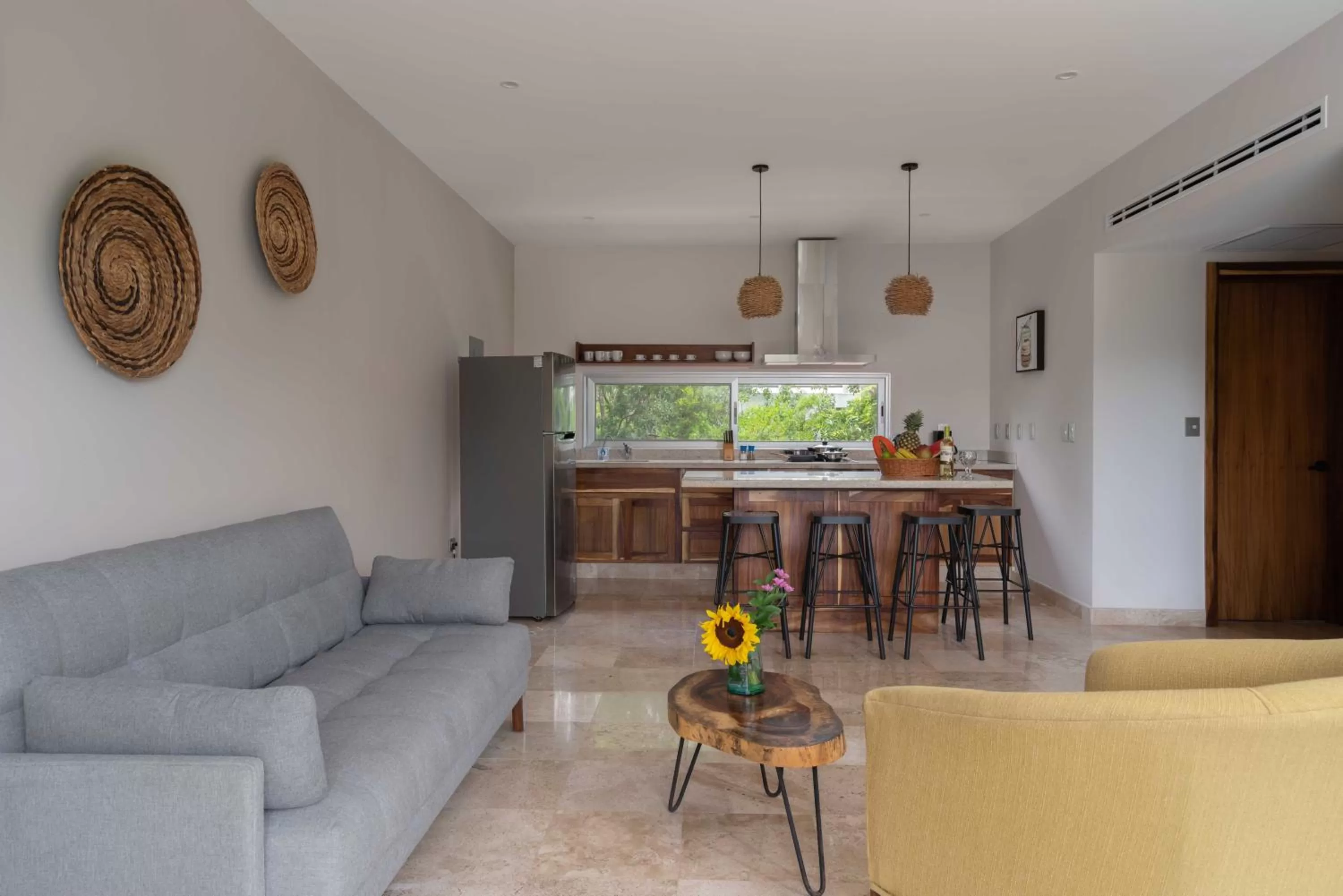 Living room in Valhalla Residences by Biwa